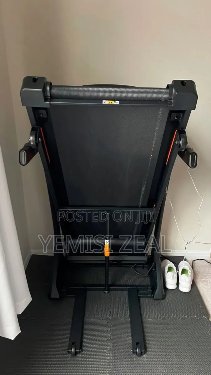 2HP Treadmill With 120KG User Weight and Dumbbell, Twister, Massager