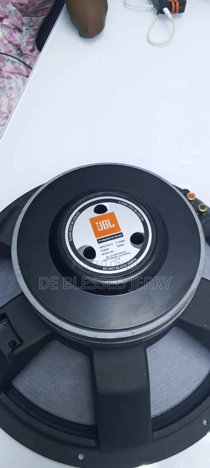 JBL Naked Speaker 18inches Double Magnet