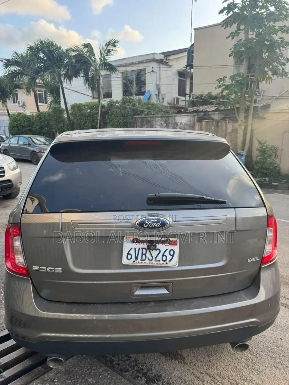 Ford Edge SEL 4dr AWD (3.5L 6cyl 6A) 2012 Gray