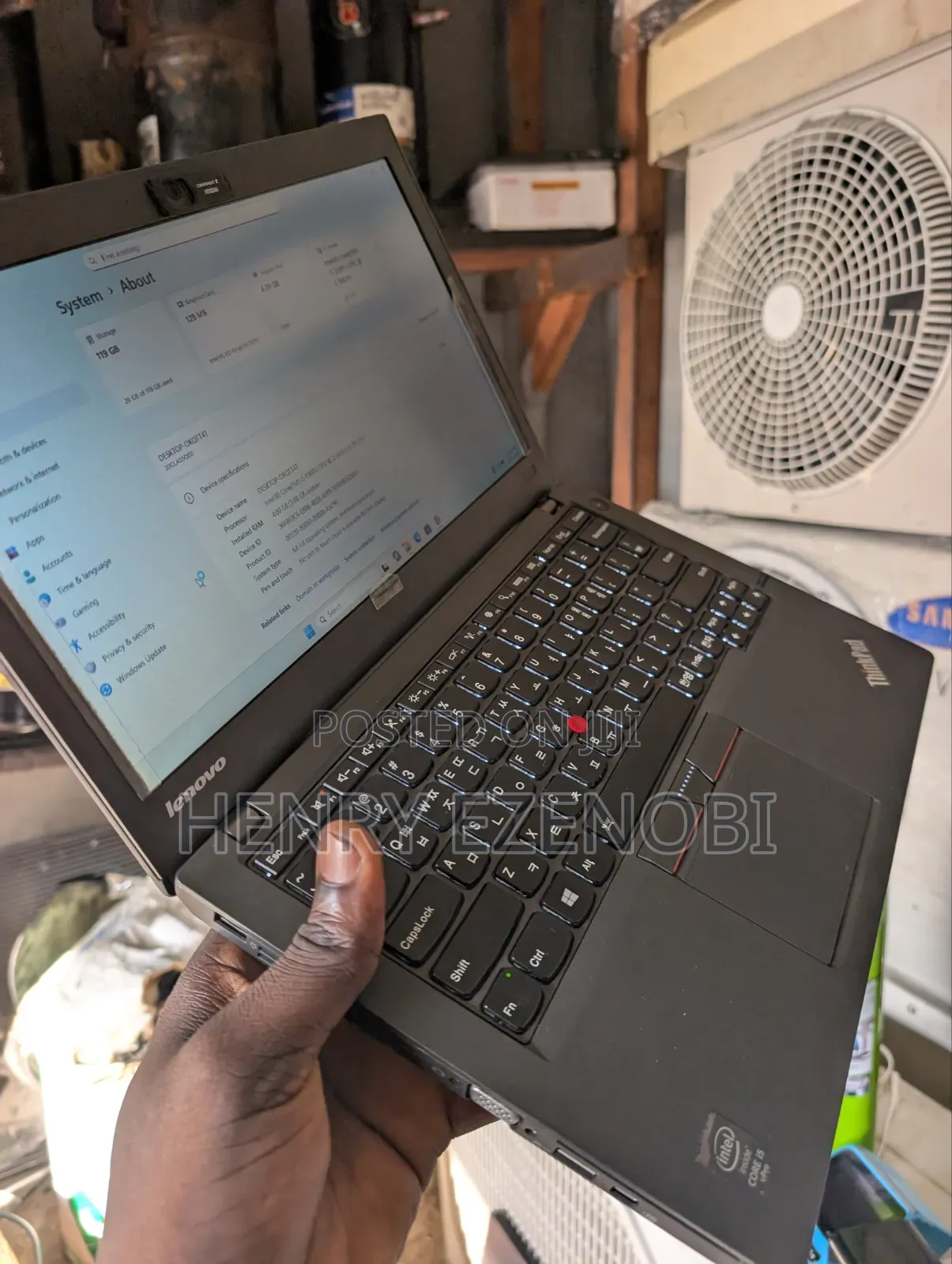 Laptop Lenovo ThinkPad X250 8GB Intel Core i5 SSD 128GB
