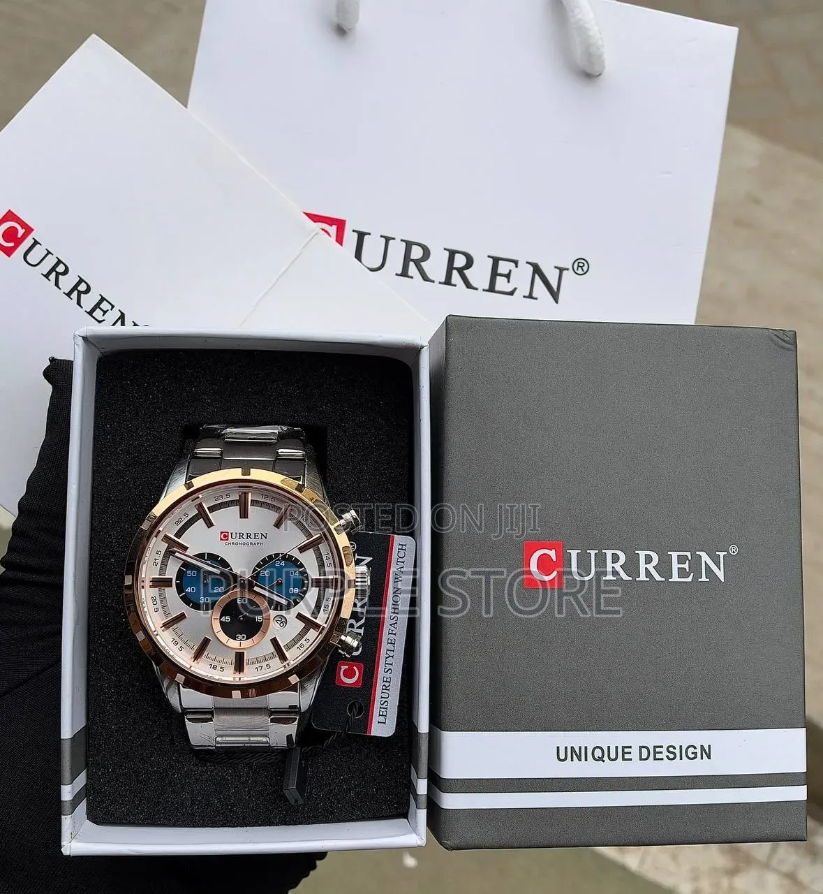 Curren Functional Chronograph Men's Wristwatches Quality Watches