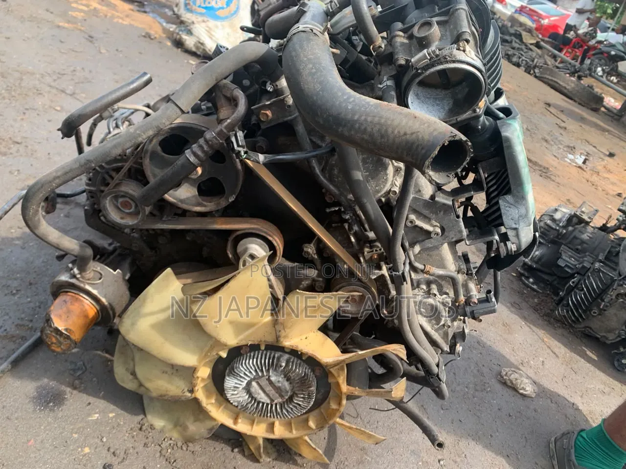 Nissan Engine 4.0 Complete Engine