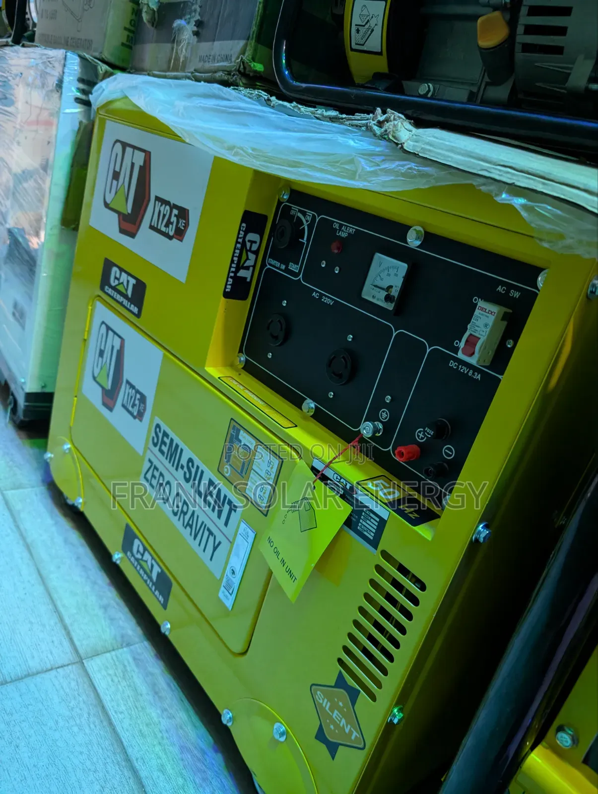 Brand New Cat 10kva Soundproof Generator % Copper