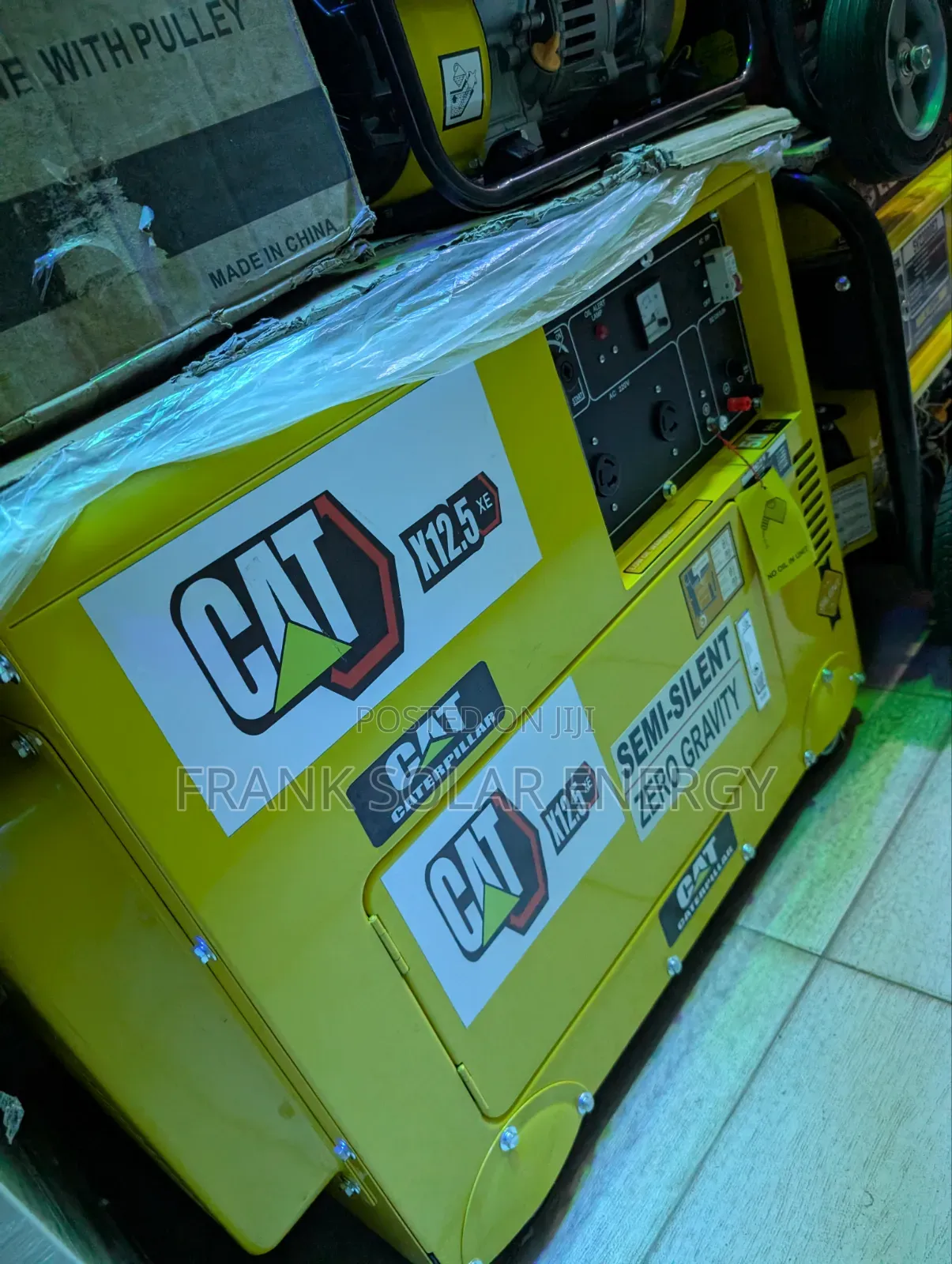 Brand New Cat 10kva Soundproof Generator % Copper