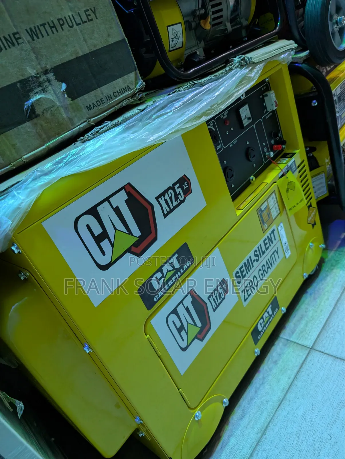 Brand New Cat 10kva Soundproof Generator % Copper