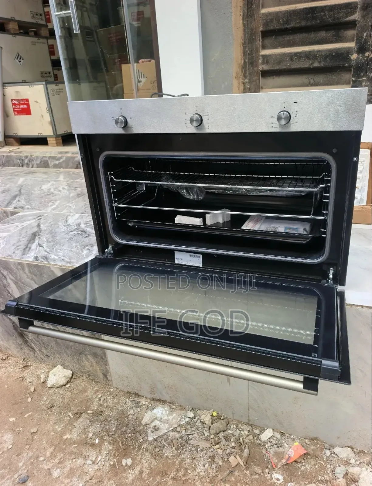 Original Scanfrost Built-in (90CM) Electric Oven With Grill & Timer