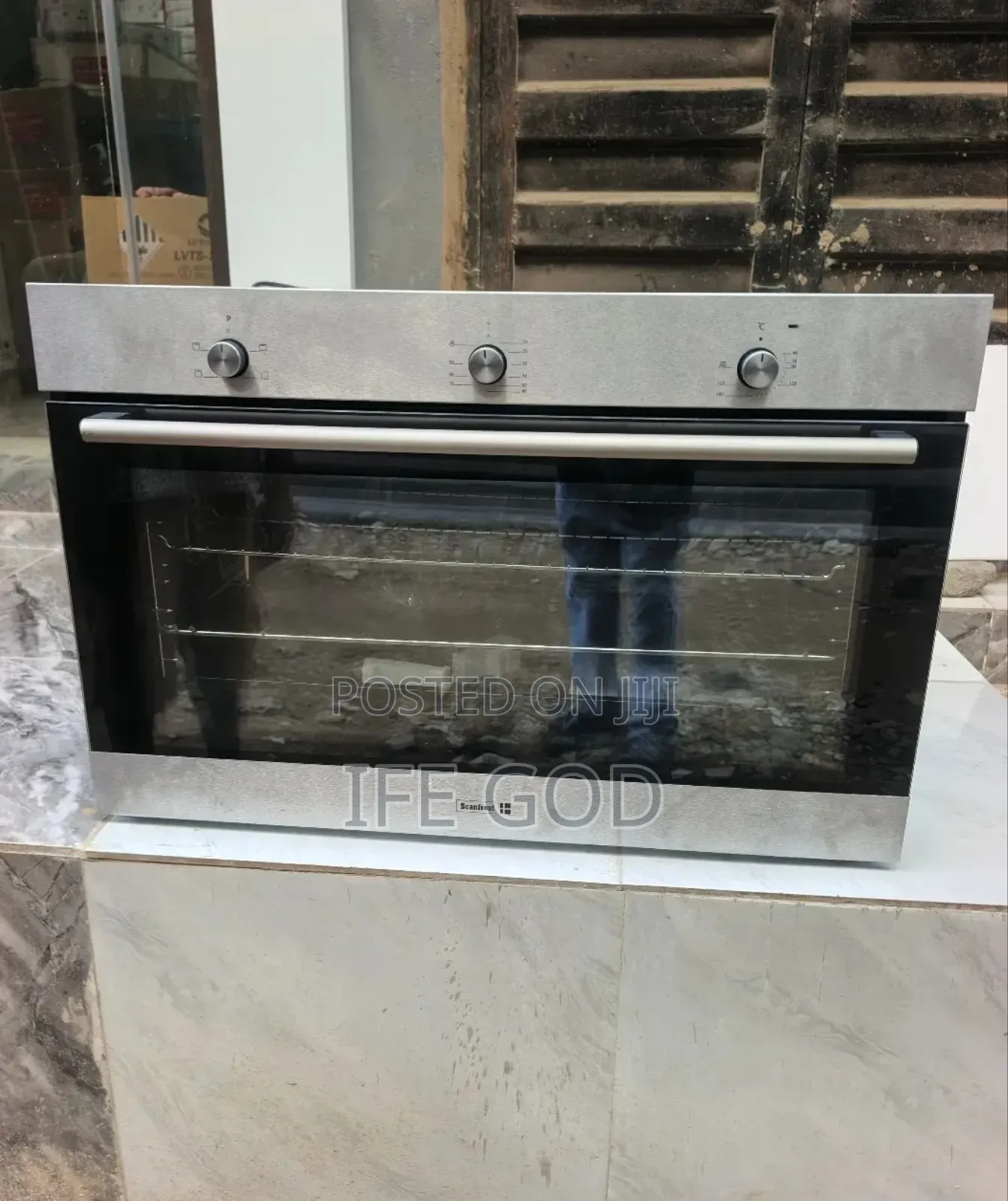 Original Scanfrost Built-in (90CM) Electric Oven With Grill & Timer