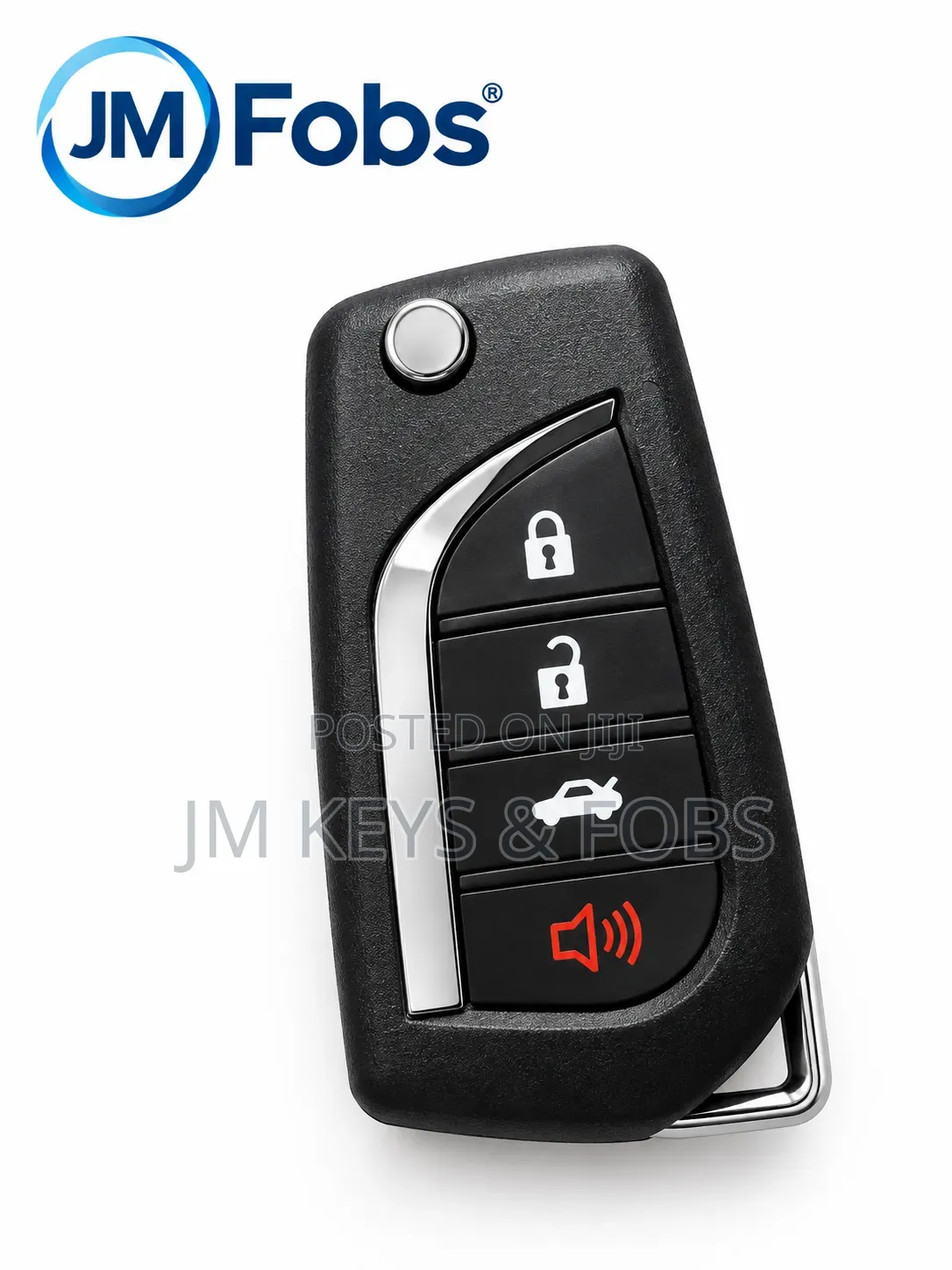 Replacement Flip Key for Toyota Hilux Fortuner