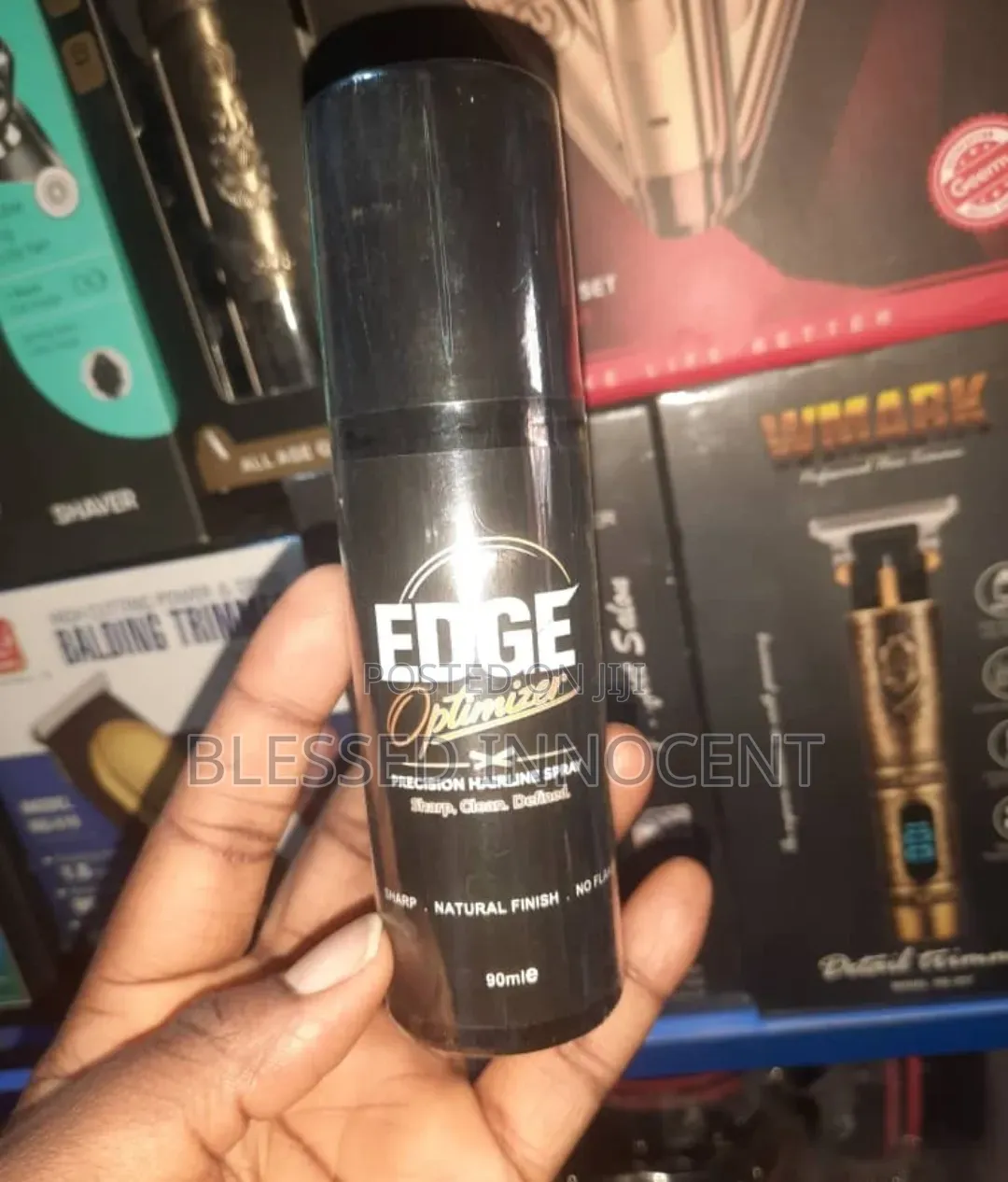 Edge Optimizer Precision Hairline Spray 90ml With Hairline Ruler