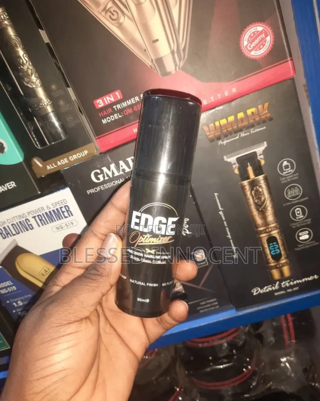 Edge Optimizer Precision Hairline Spray 90ml With Hairline Ruler