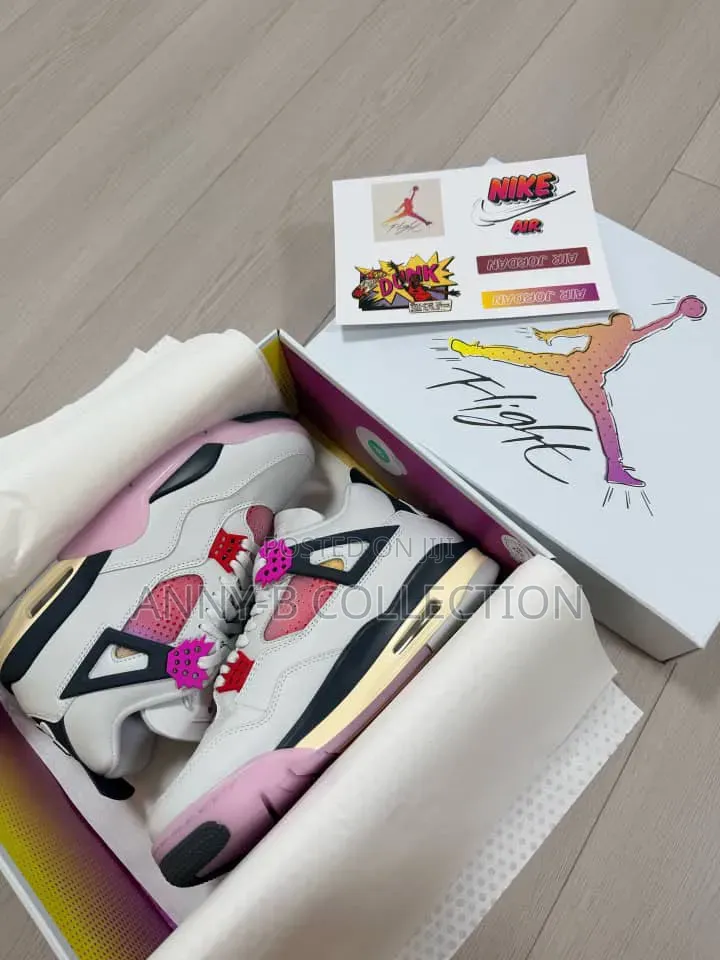 Original Jordan 4 Retro Comic Unisex Sneakers