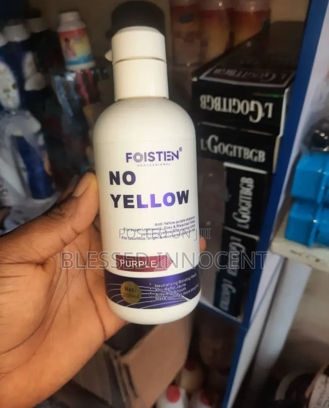 Shampoo for Removing Brassiness and Enhancing Blonde Hair