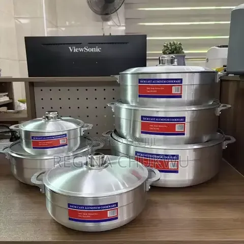 12pcs Die Cast Aluminum Cookware Sets