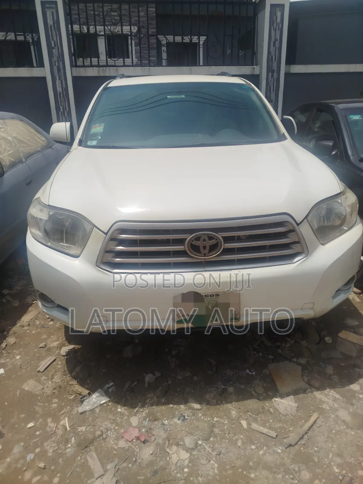 Toyota Highlander V6 2009 White