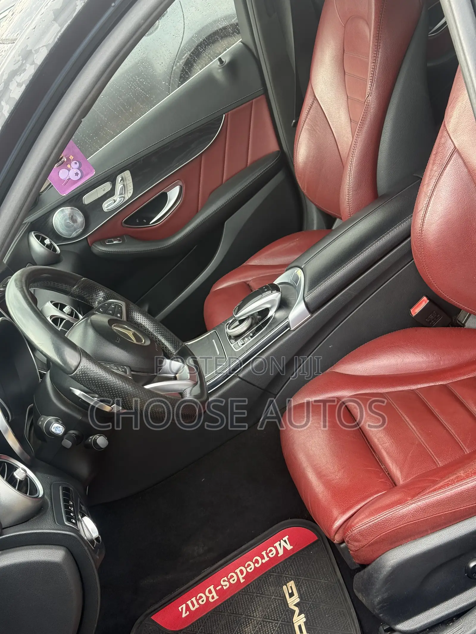 Mercedes-Benz C400 4Matic AWD Sedan (3.0L V6 7A) 2015 Black
