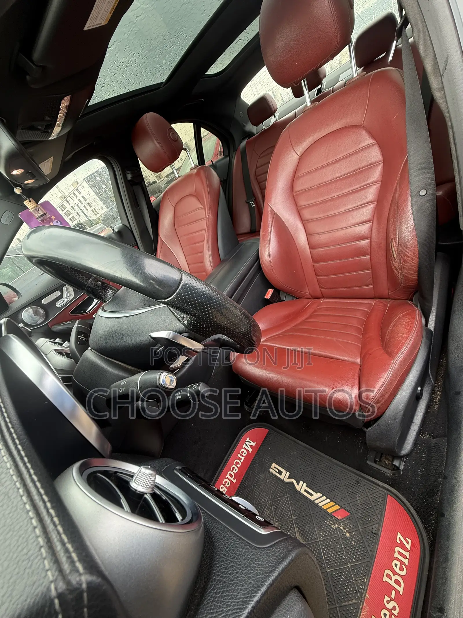 Mercedes-Benz C400 4Matic AWD Sedan (3.0L V6 7A) 2015 Black