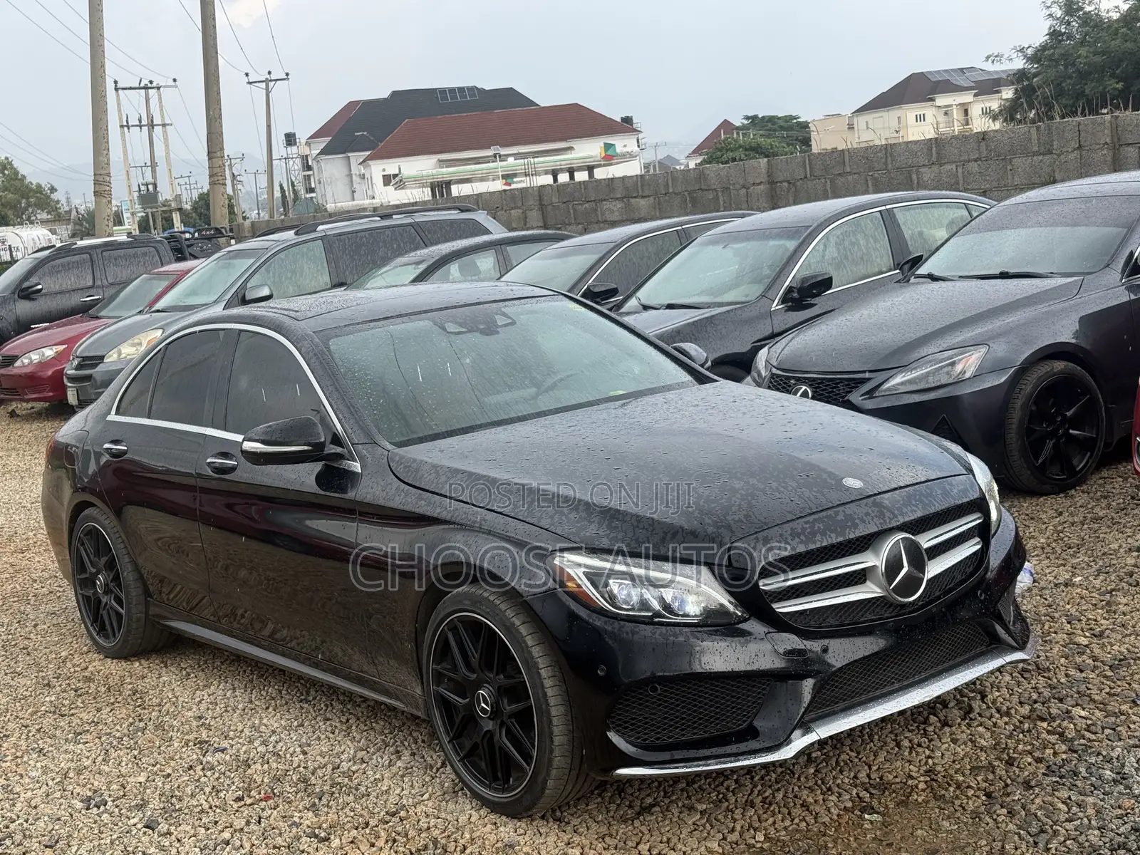 Mercedes-Benz C400 4Matic AWD Sedan (3.0L V6 7A) 2015 Black
