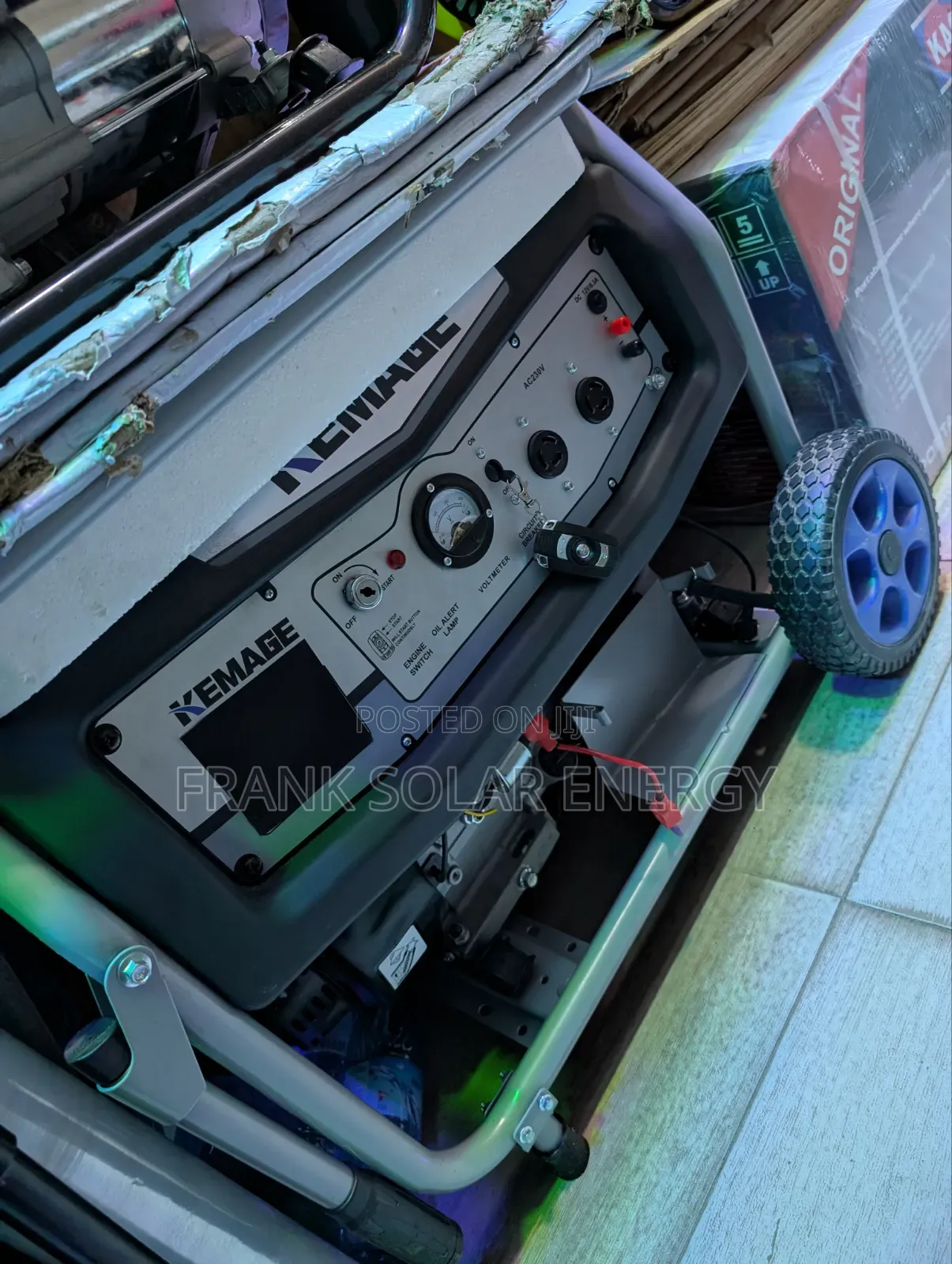KEMAGE KM8500E2R 7kVA Key-Start Generator for Sale. Designed