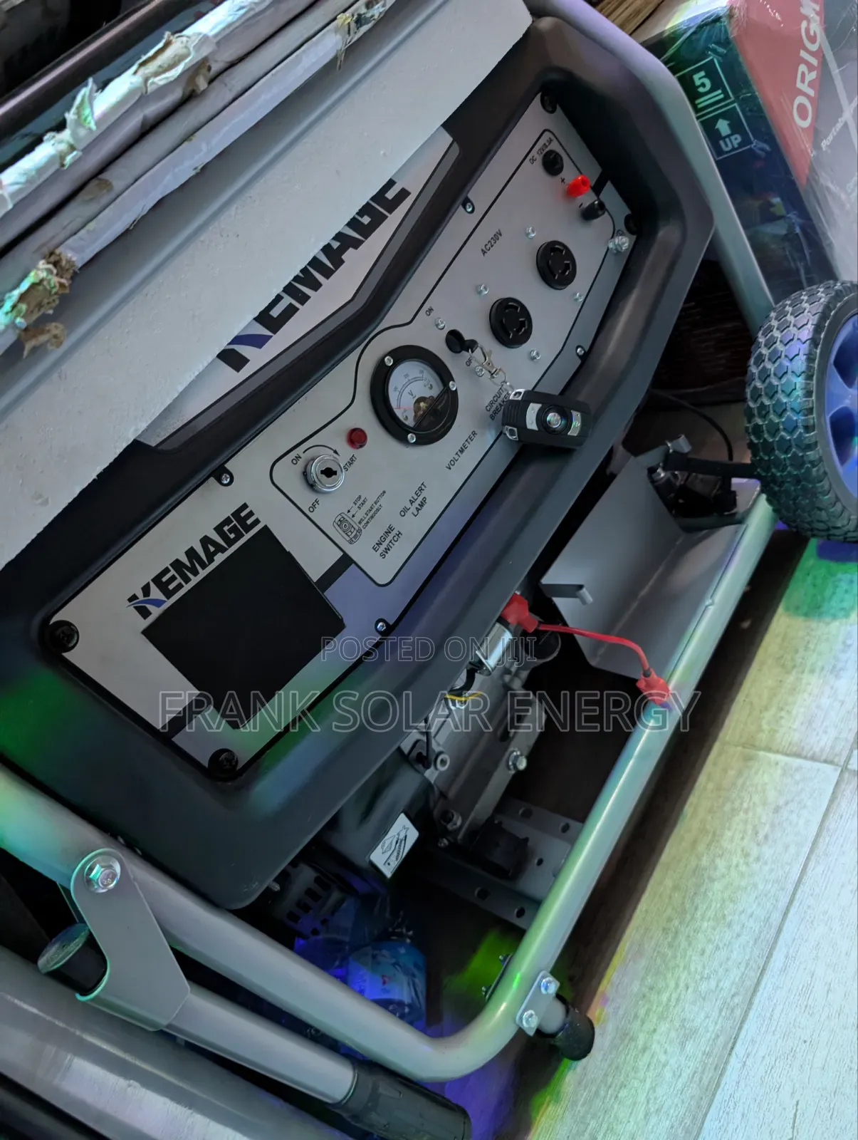 KEMAGE KM8500E2R 7kVA Key-Start Generator for Sale. Designed