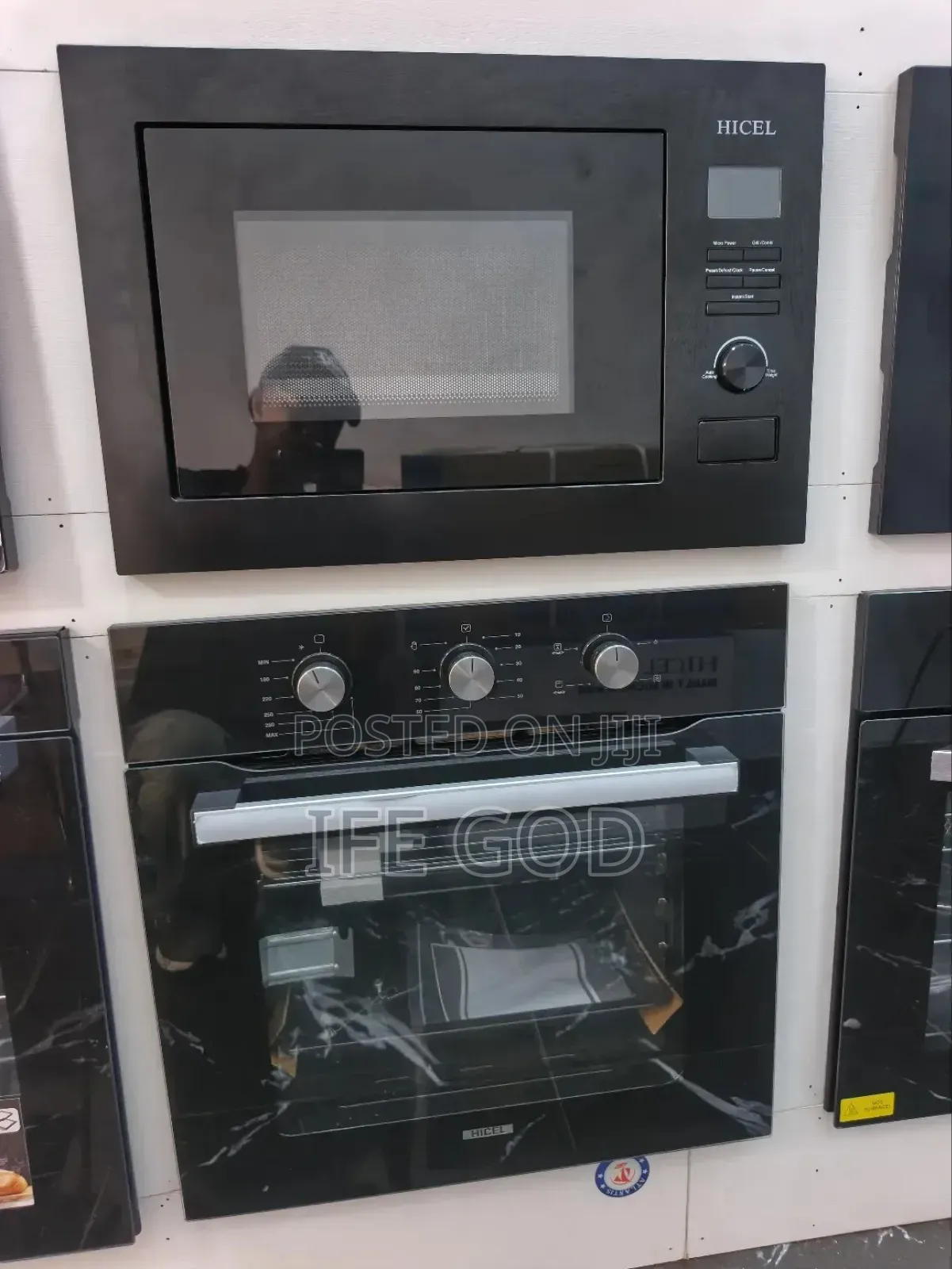 Original HICEL Built-in Electric & Gas Oven & Built-in 25L Microwave.