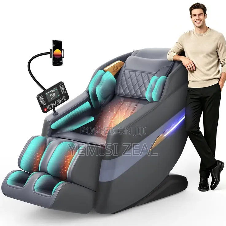 Durable Full Body Massage Chair With Heat Therapy and Bluetooth
