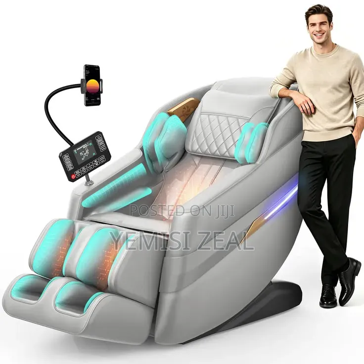 Durable Full Body Massage Chair With Heat Therapy and Bluetooth