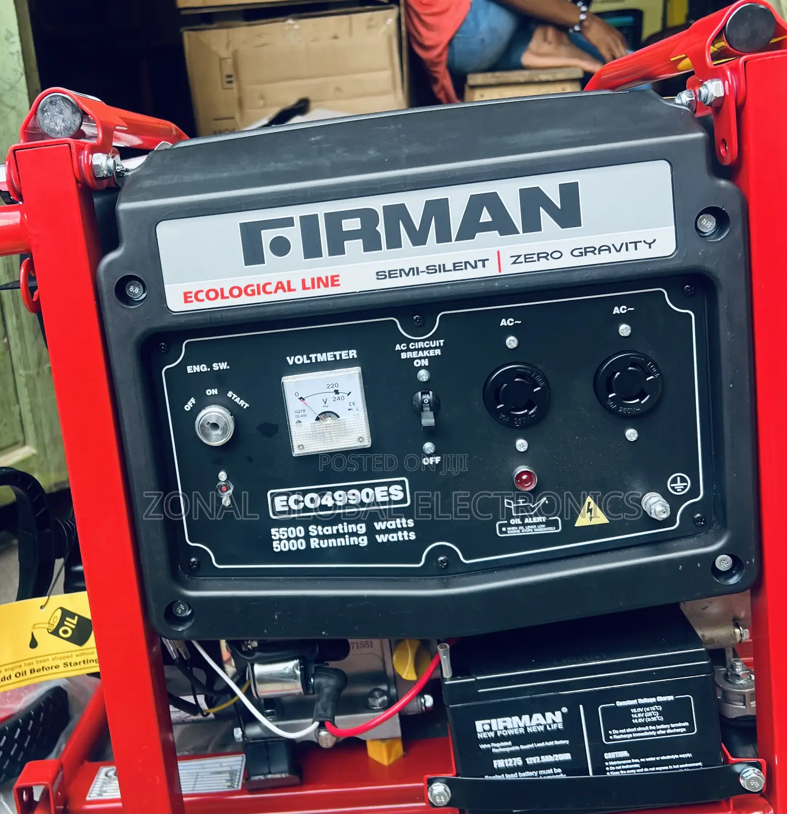 SUMEC Firman ECO 4990ES Generator 100% Copper Coil