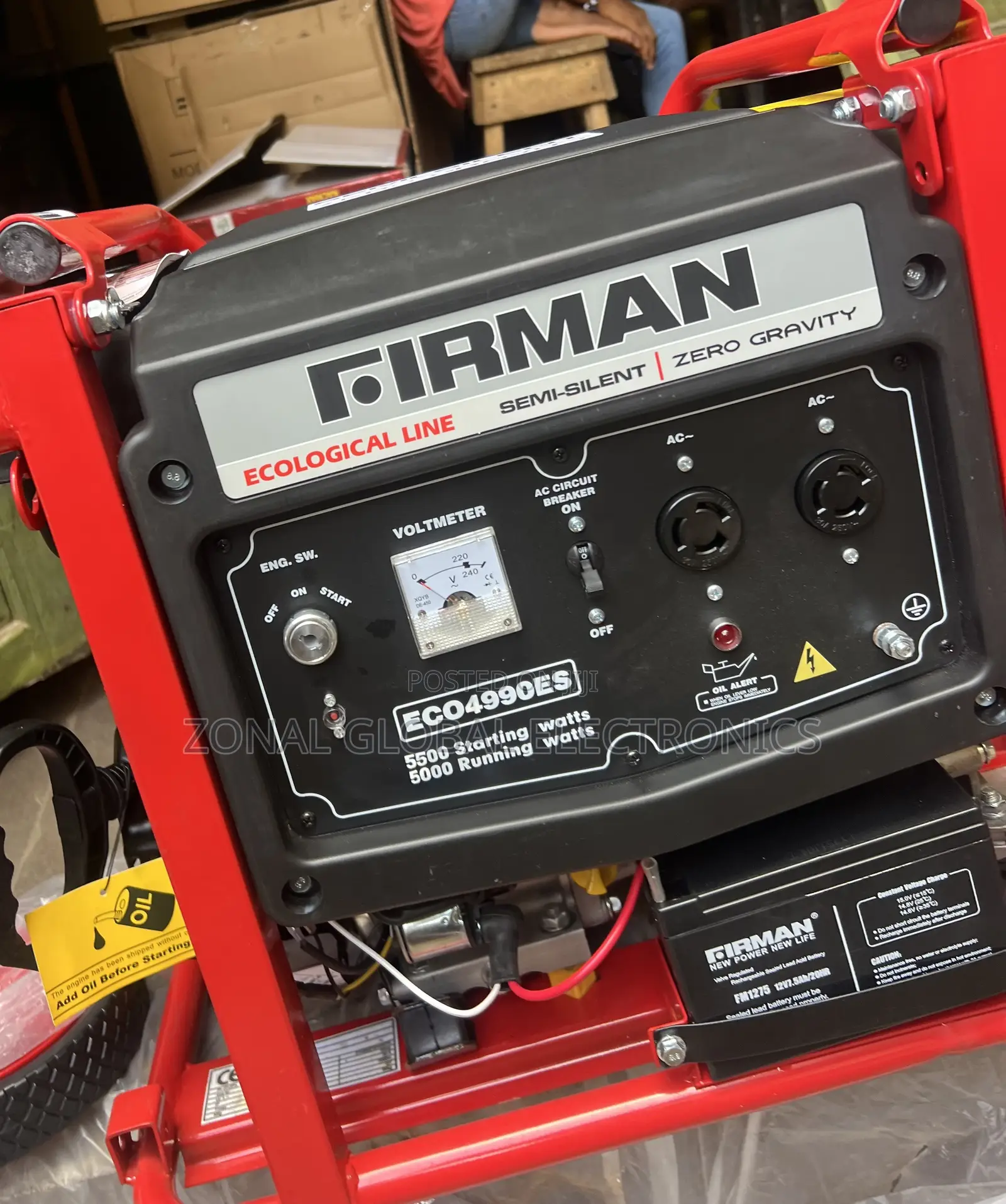 SUMEC Firman ECO 4990ES Generator 100% Copper Coil