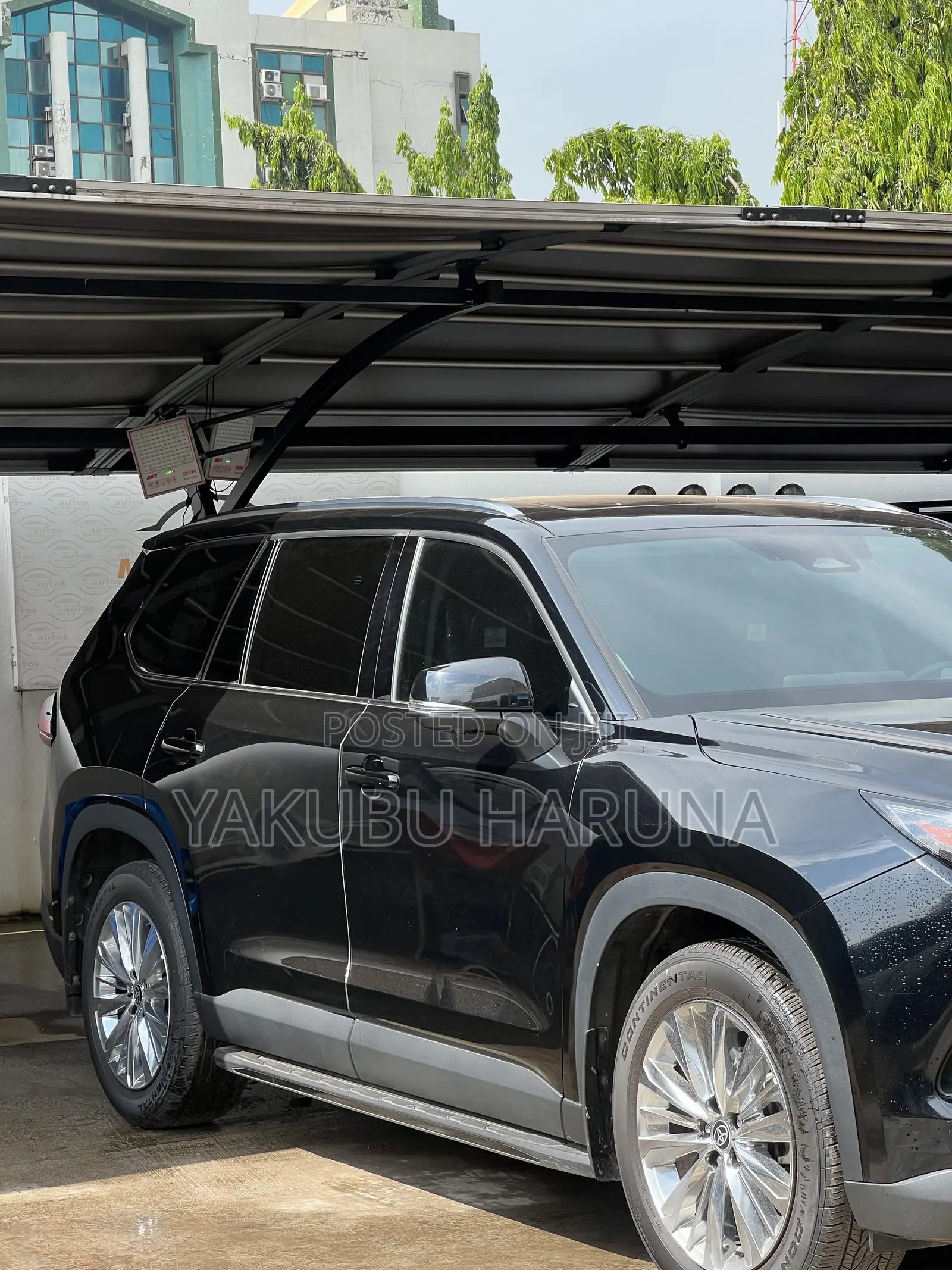 New Toyota Grand Highlander Platinum AWD 2024 Black