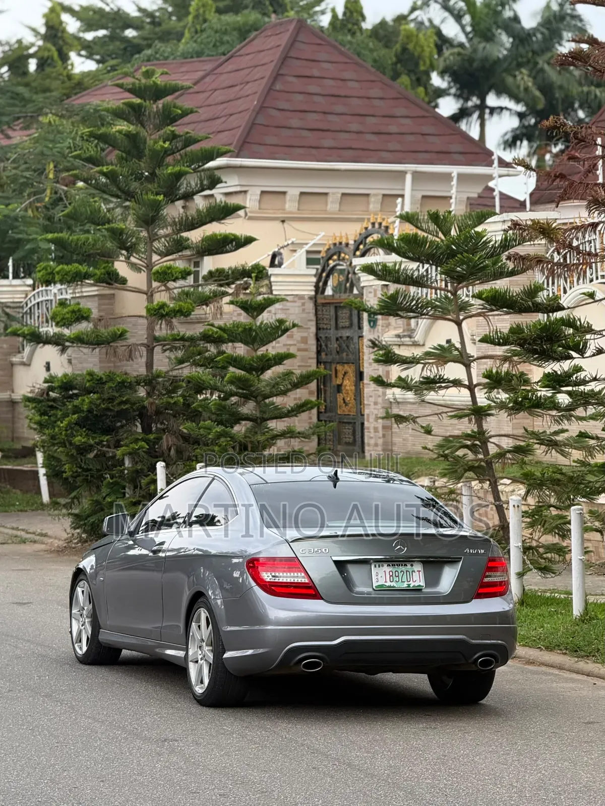 Mercedes-Benz C300 2013 Gray