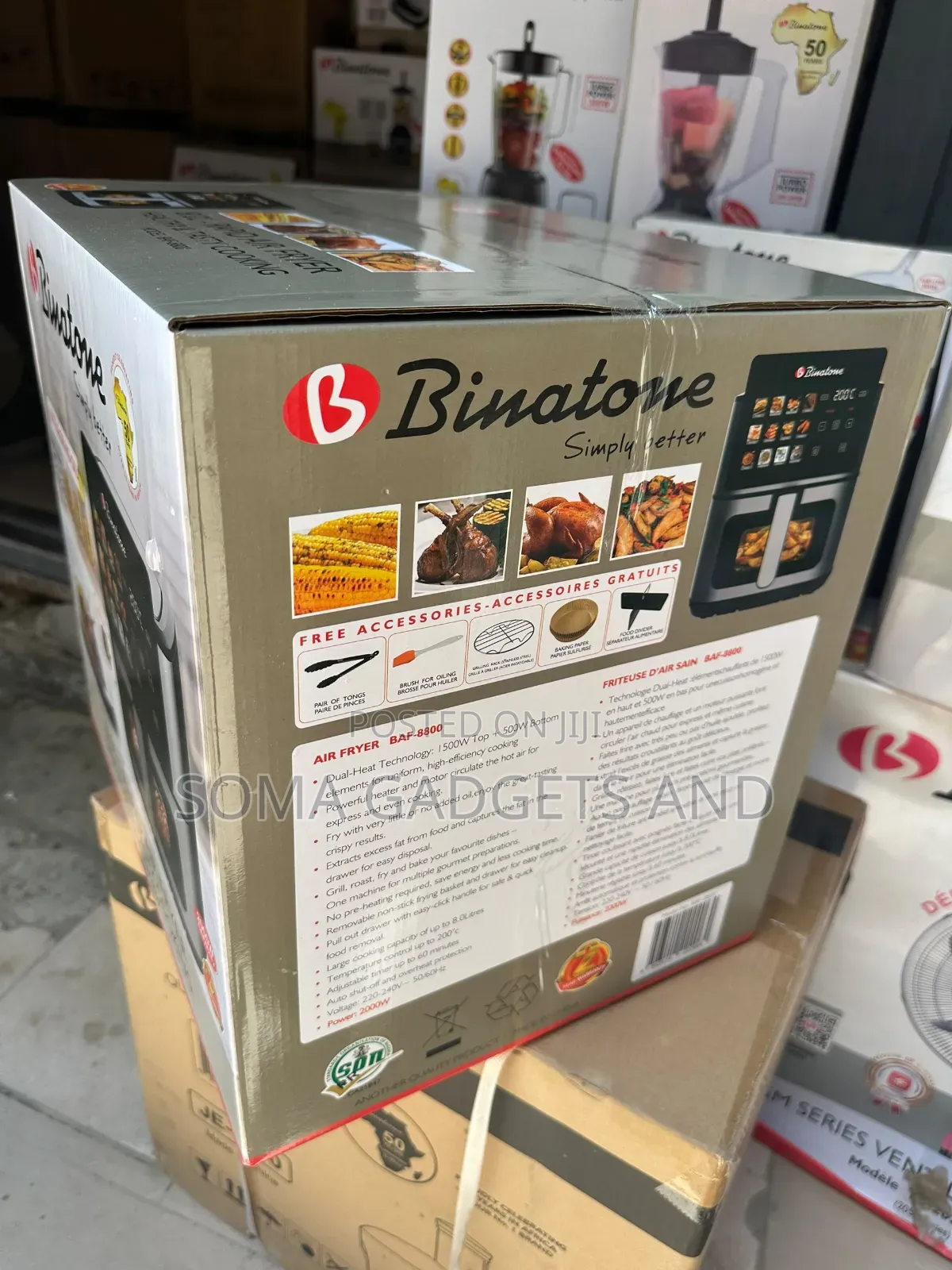 Binatone Air Fryer 8 Litres