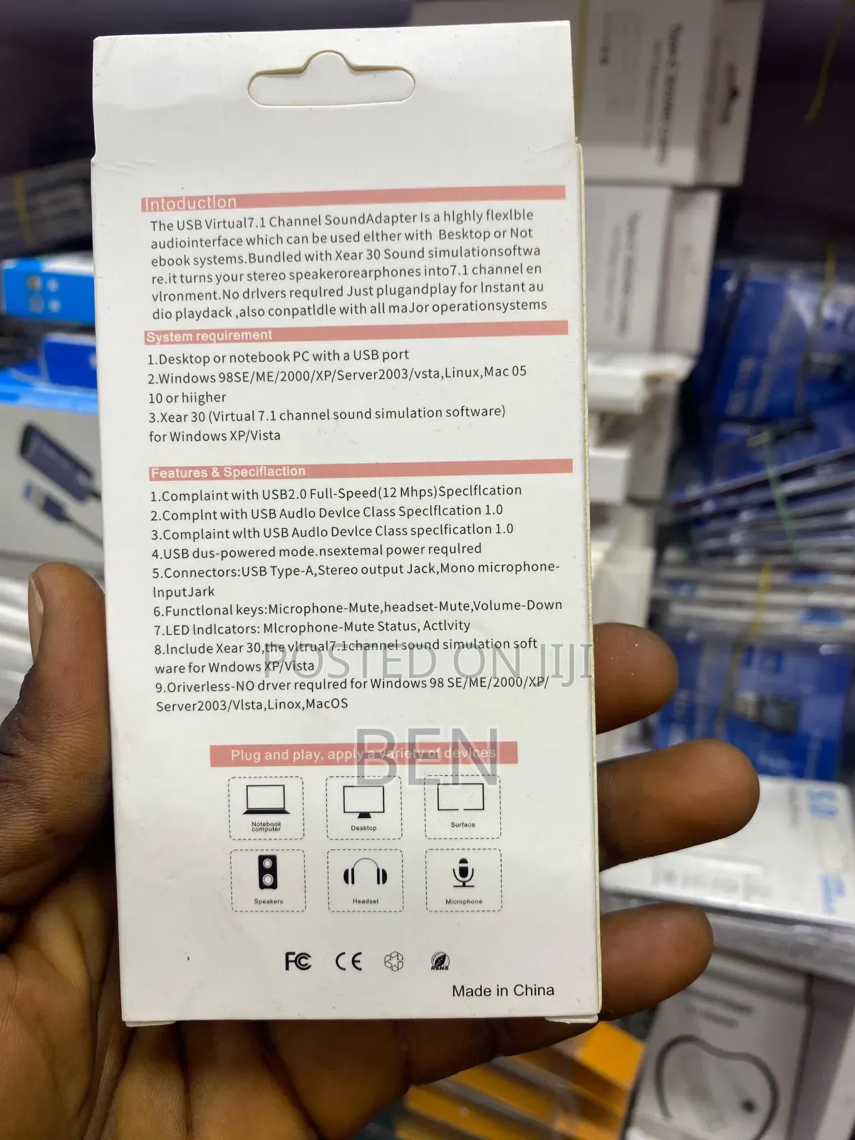 Generic Type C Sound Card (HiFi Magic Voice 7.1CH)