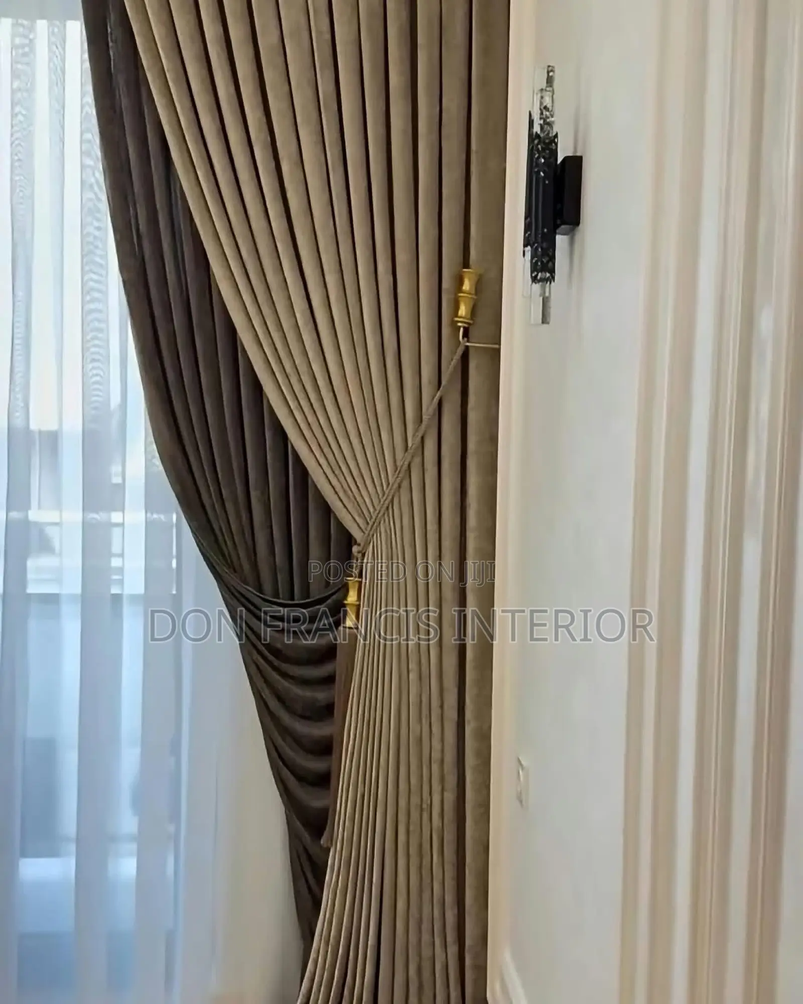 Uxury Designer Curtains With Elegant Finishing