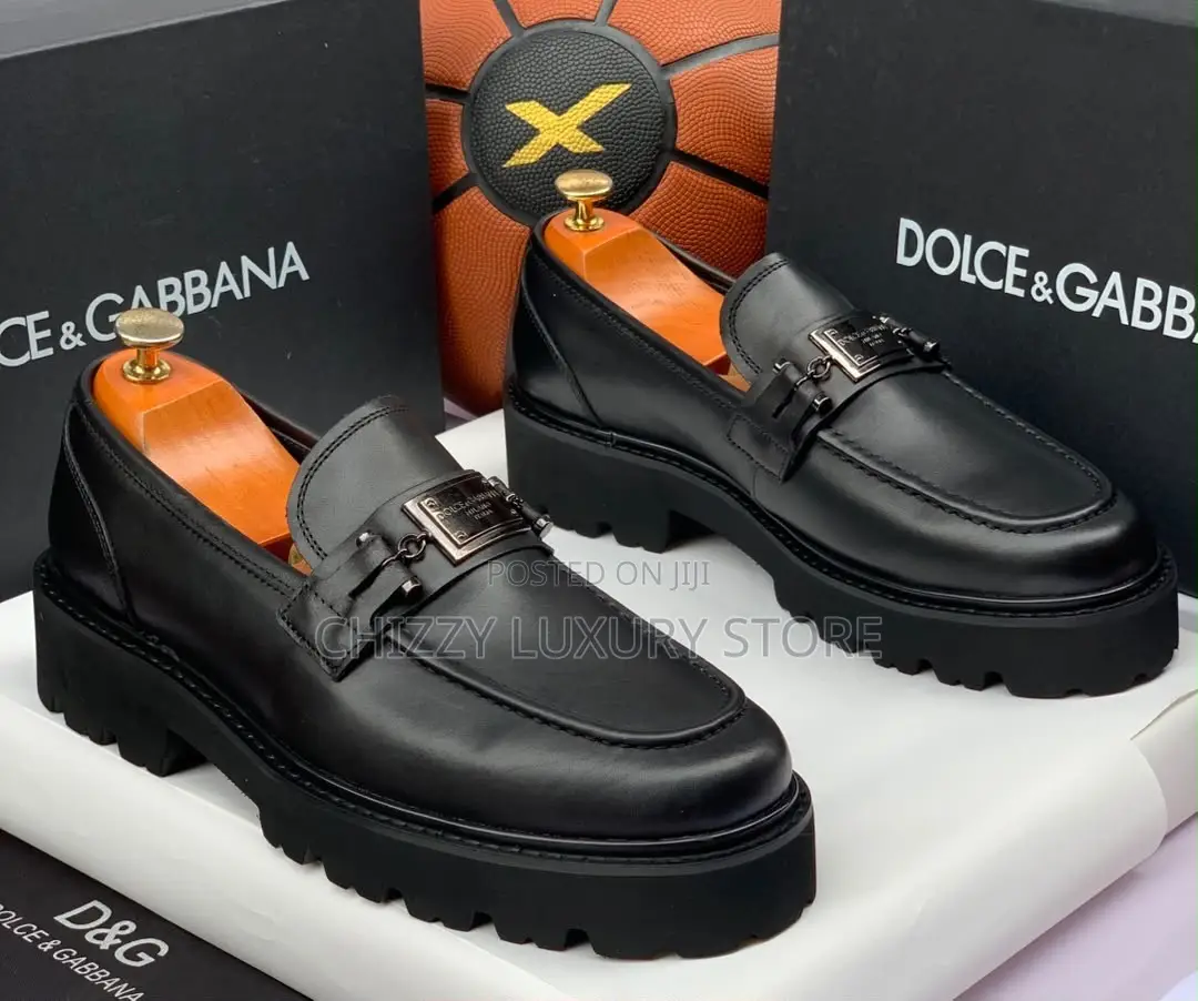 Dolce & Gabbana Quality Luxury Men Genuine Leather Shoe