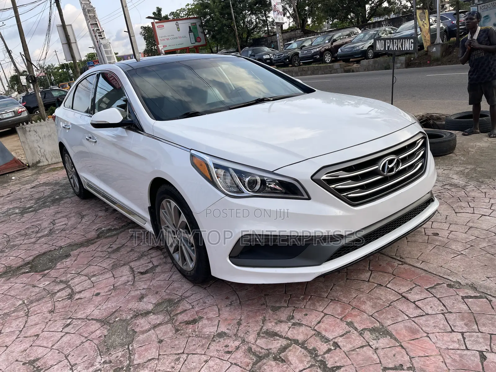 Hyundai Sonata Sport Sedan FWD (2.4L 4cyl 6A) 2016 White