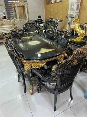 Luxury Dining Table Set 