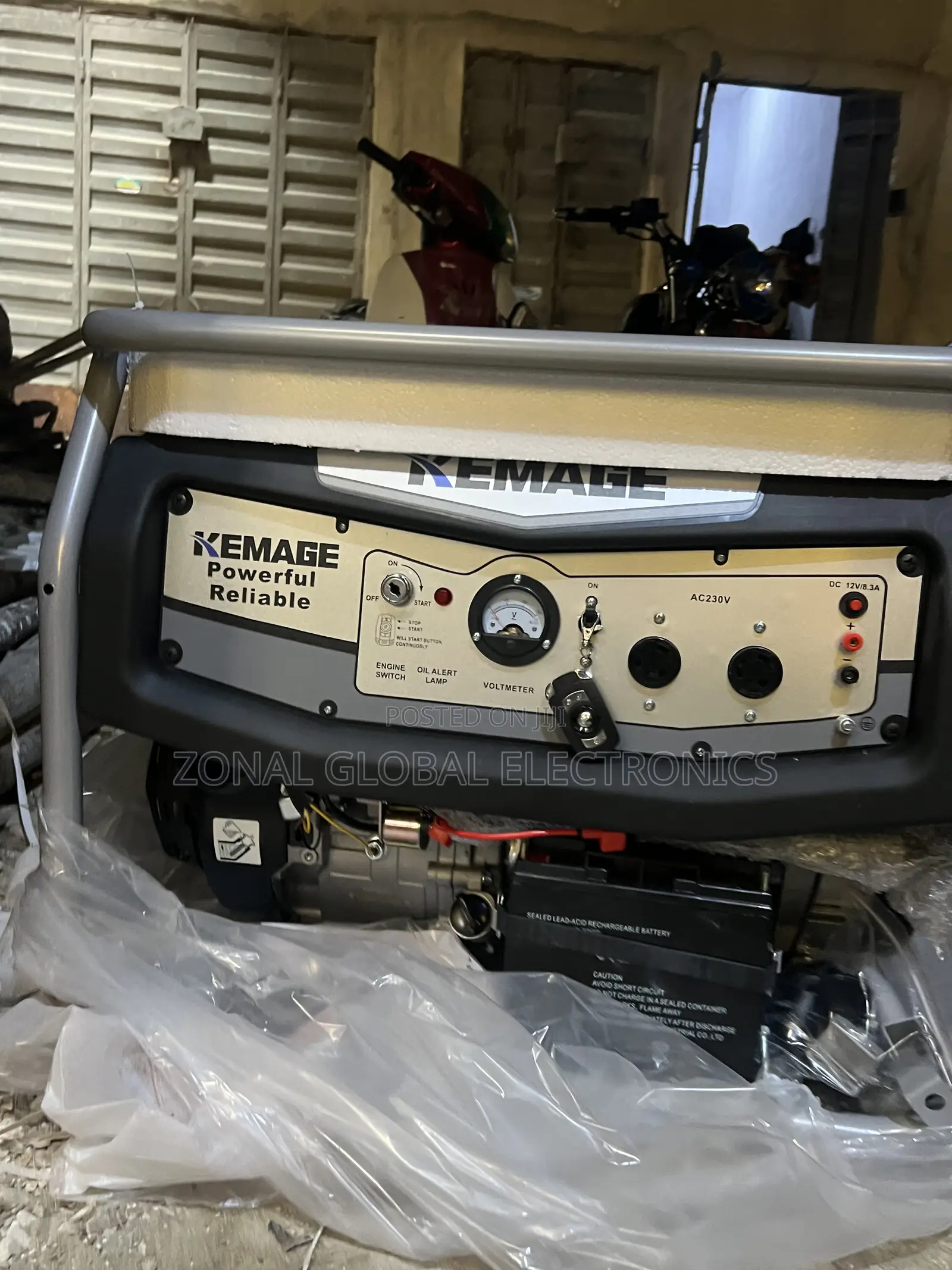Kemage 14000E2R Remote Control & Key Starter Generator