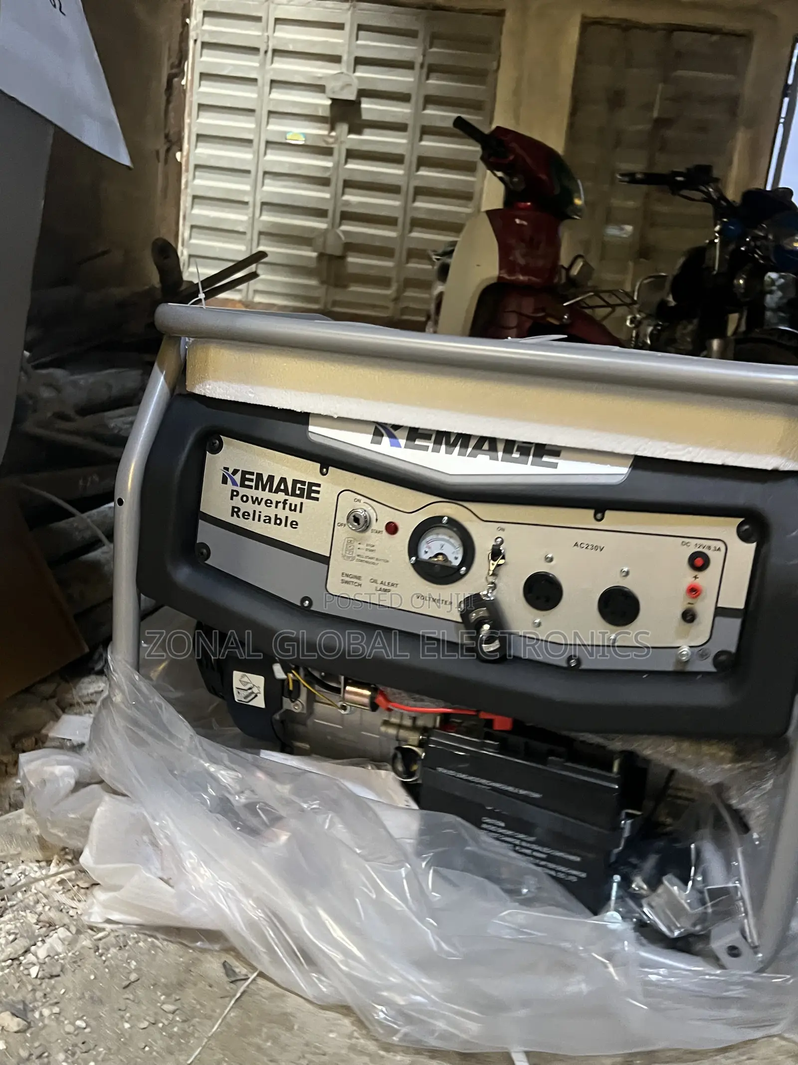 Kemage 14000E2R Remote Control & Key Starter Generator