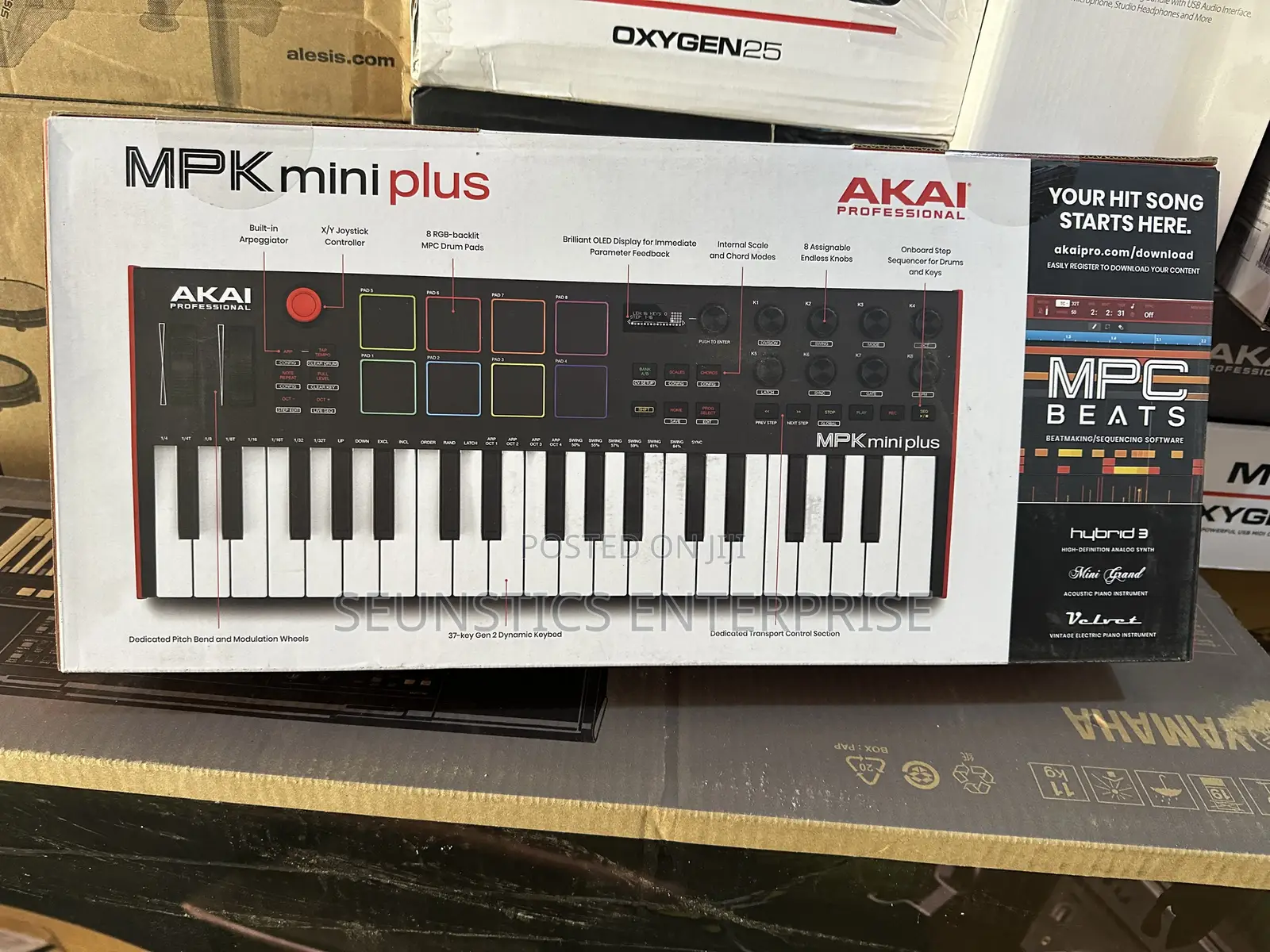 Quality Akai MPK Mini Plus MIDI Keyboard