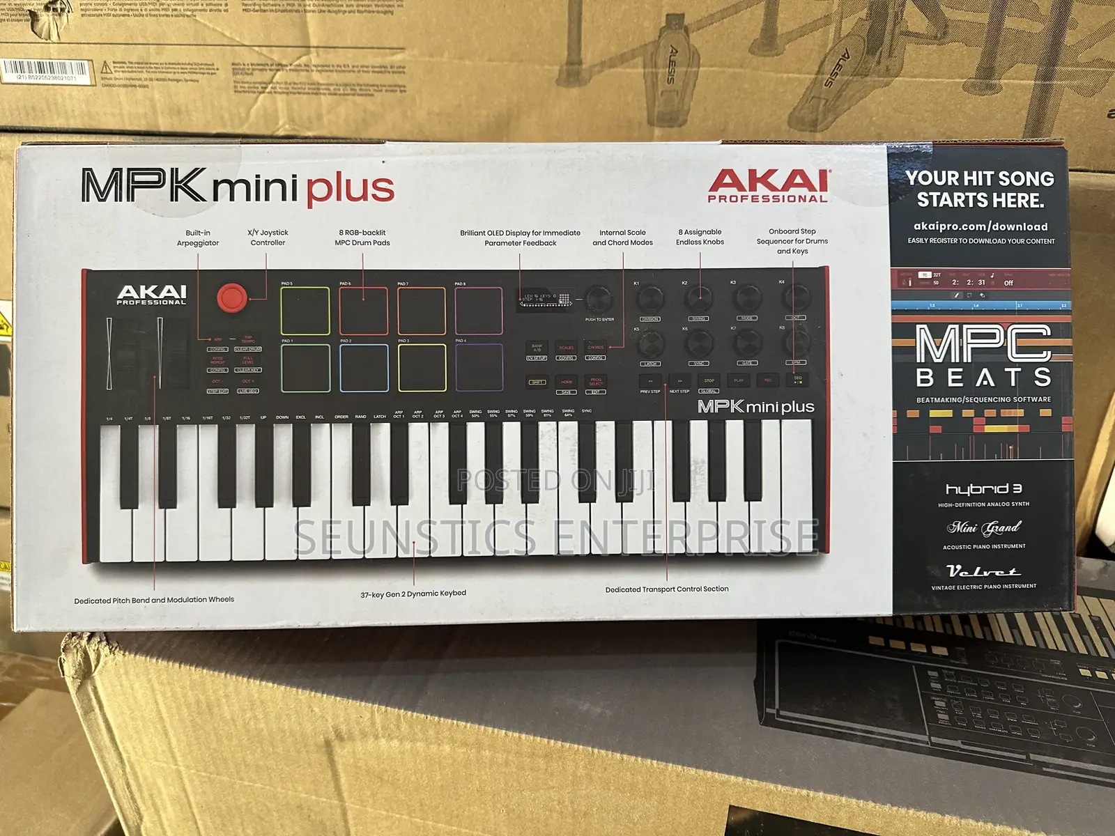 Quality Akai MPK Mini Plus MIDI Keyboard