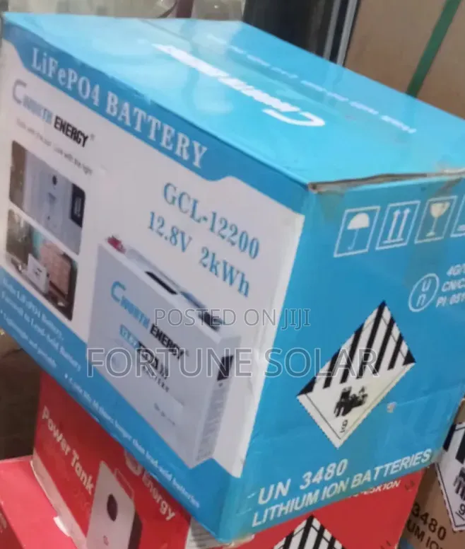 Cworth 2kwh 12v 200Ah Iron Lithium Battery With Digital Display