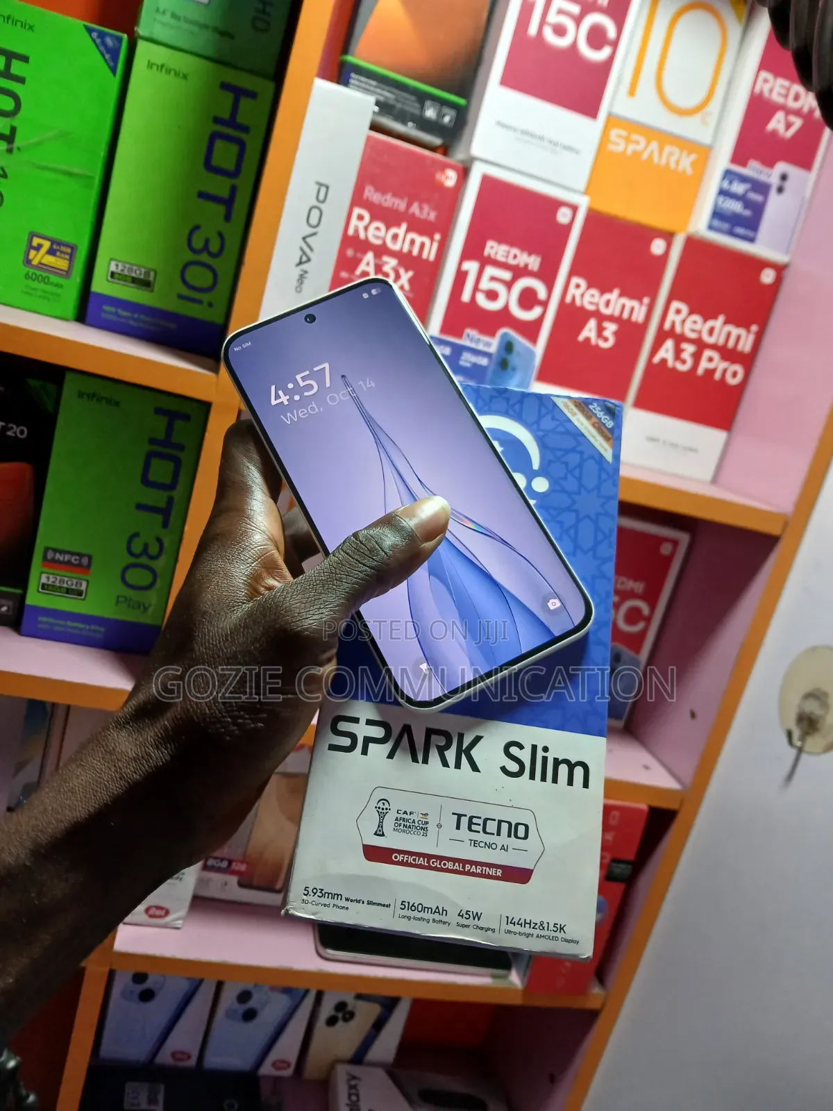 Tecno Spark Slim 256 GB White