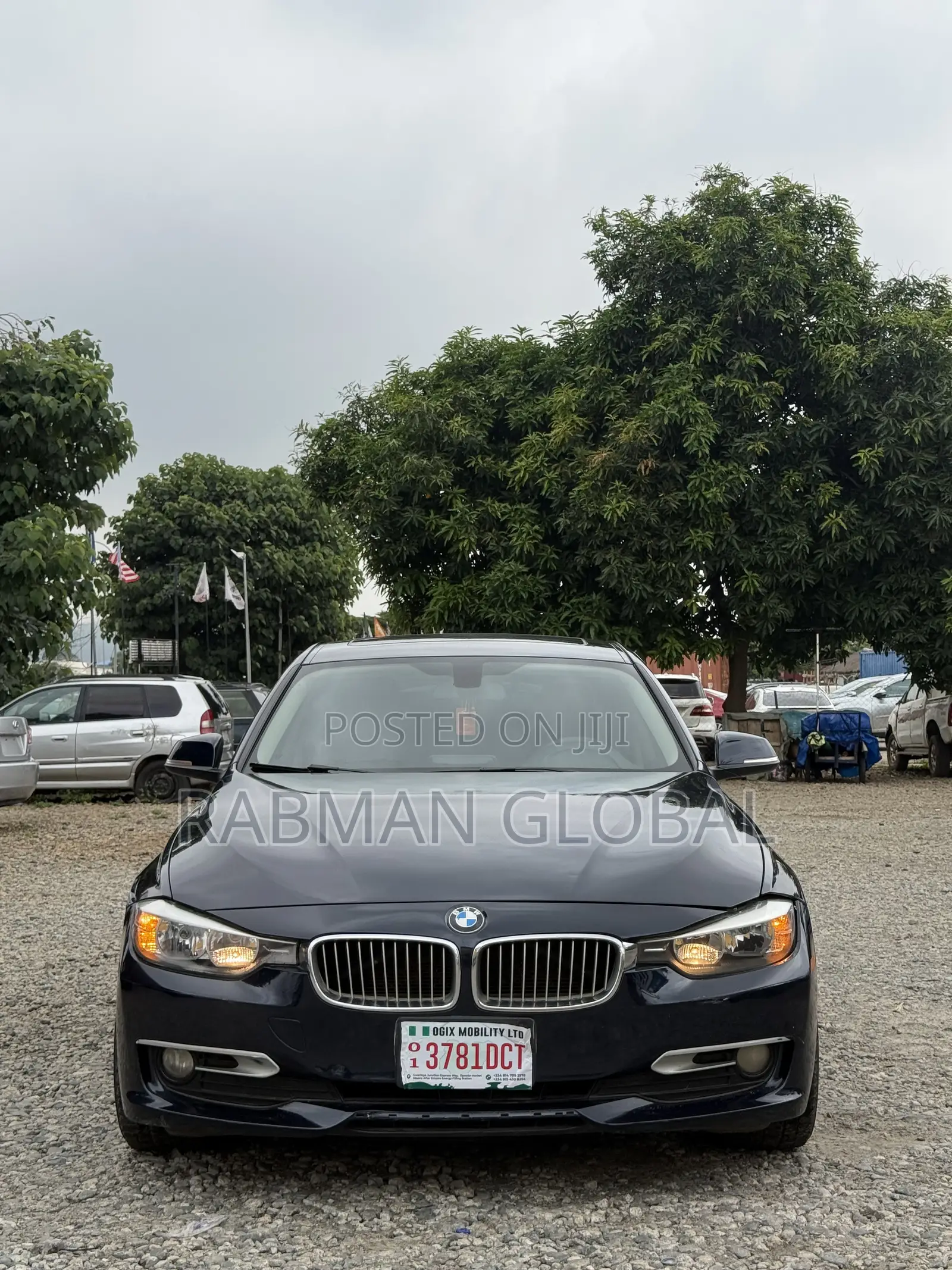 BMW 320i Sedan RWD 2014 Blue