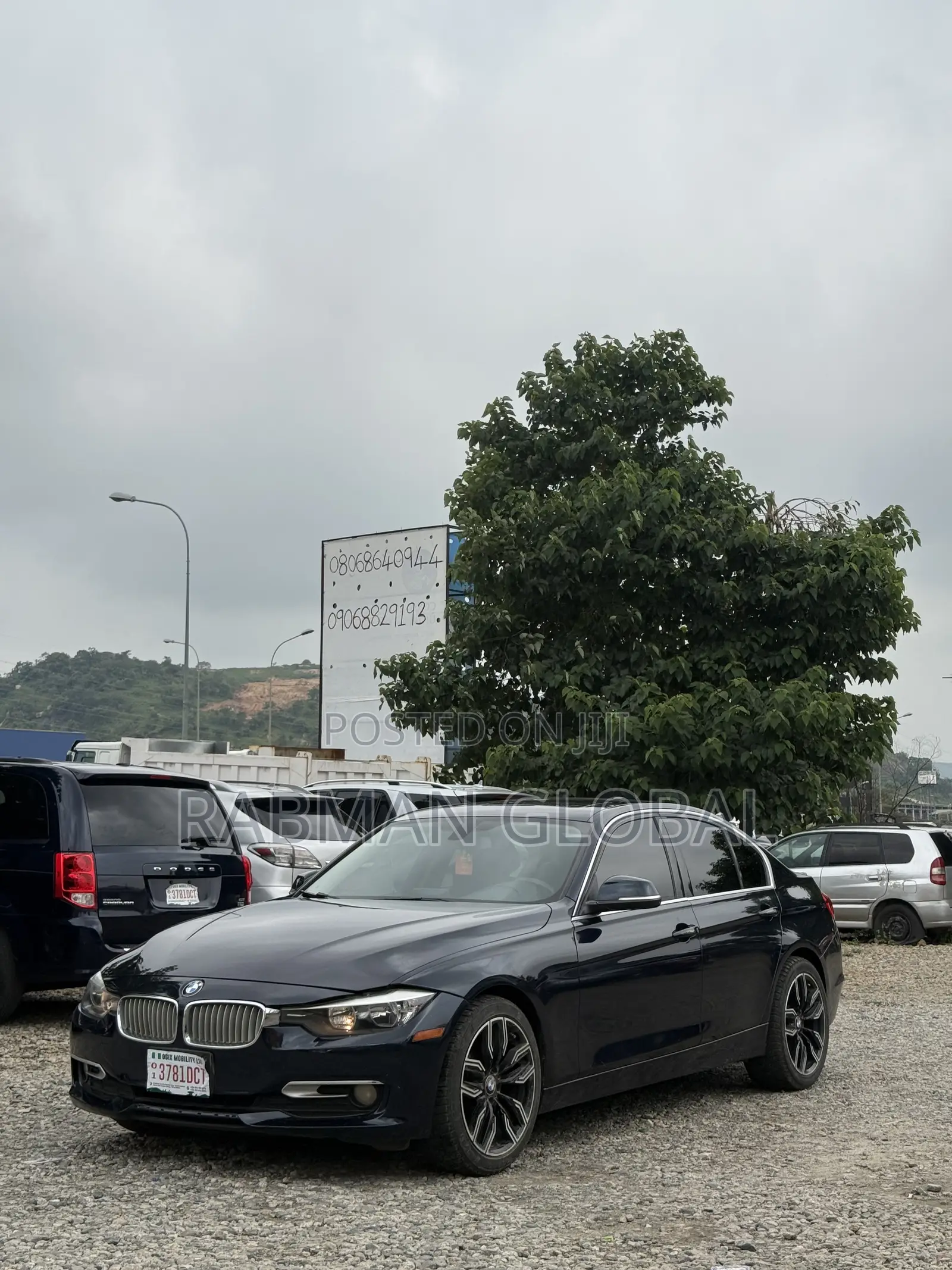 BMW 320i Sedan RWD 2014 Blue