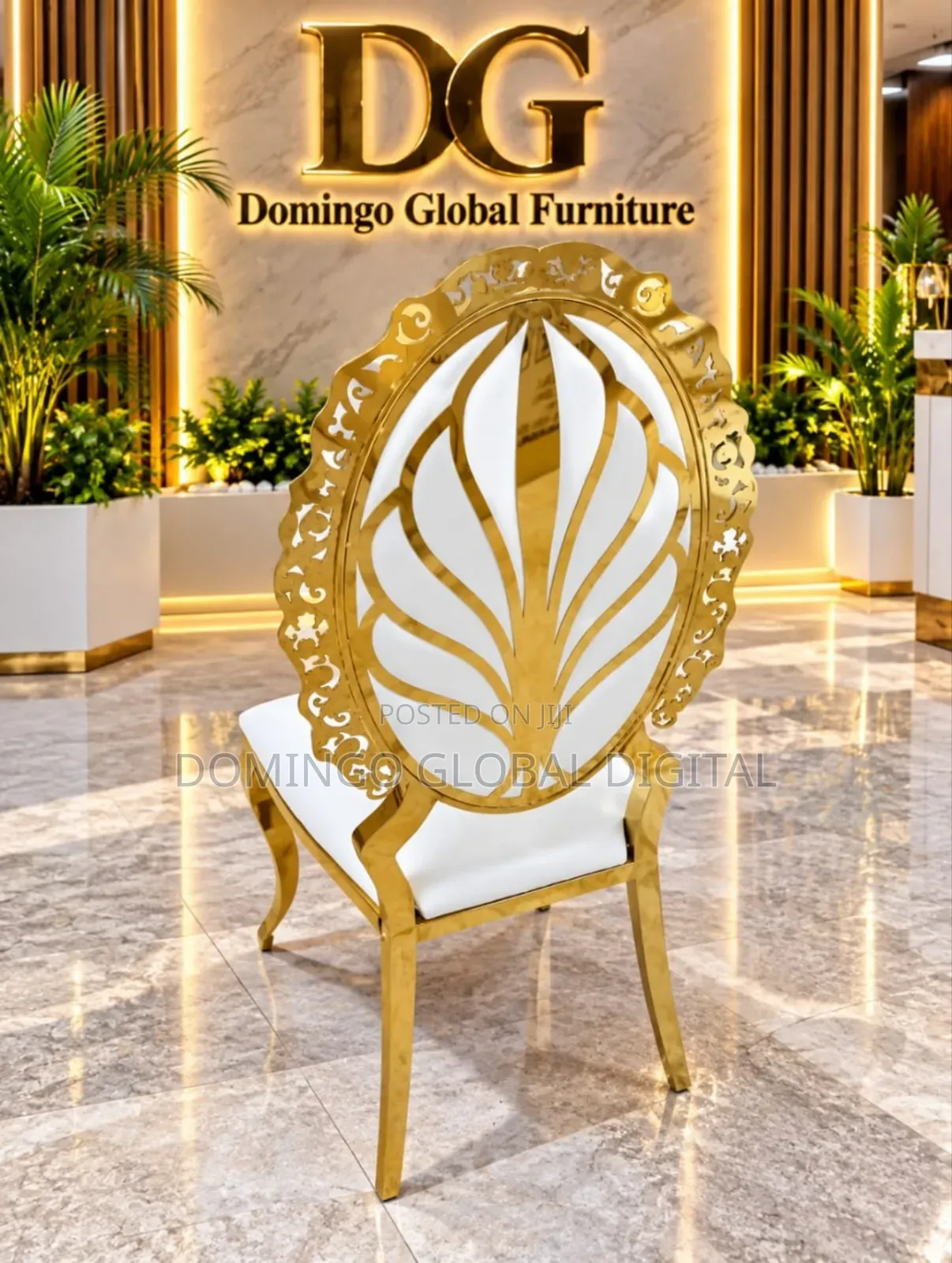 High Back Leather Cushion VIP Event /Dining Chair