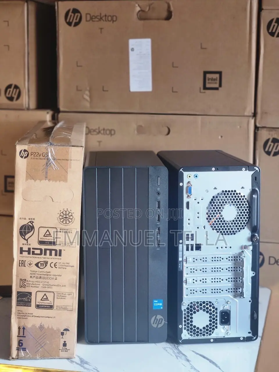 New Desktop Computer HP 290 G9 8GB Intel Core i3 SSD 512GB