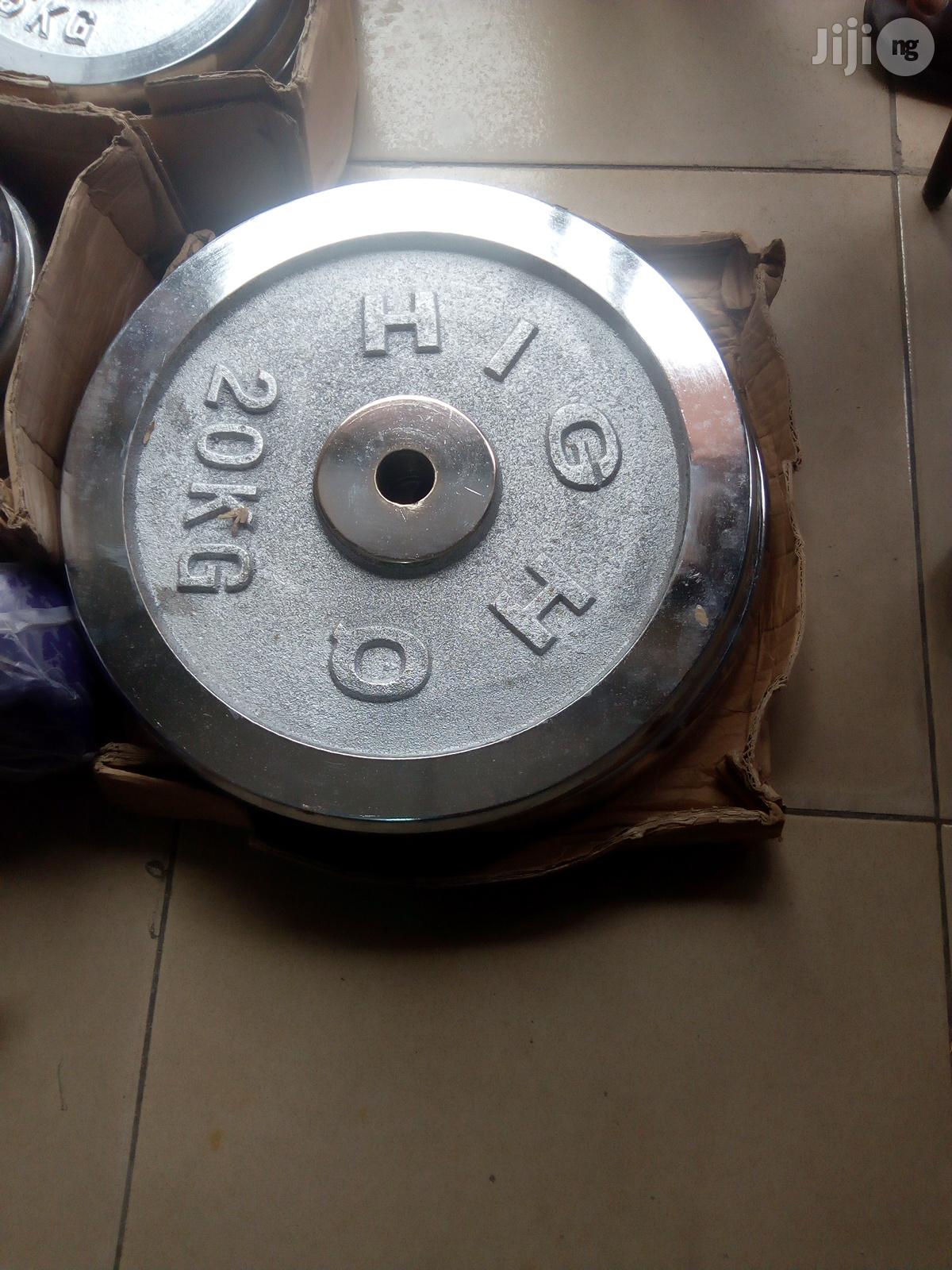 Dumbbell Plate 20kg 3000 Per 1 Kg (Port Harcourt)