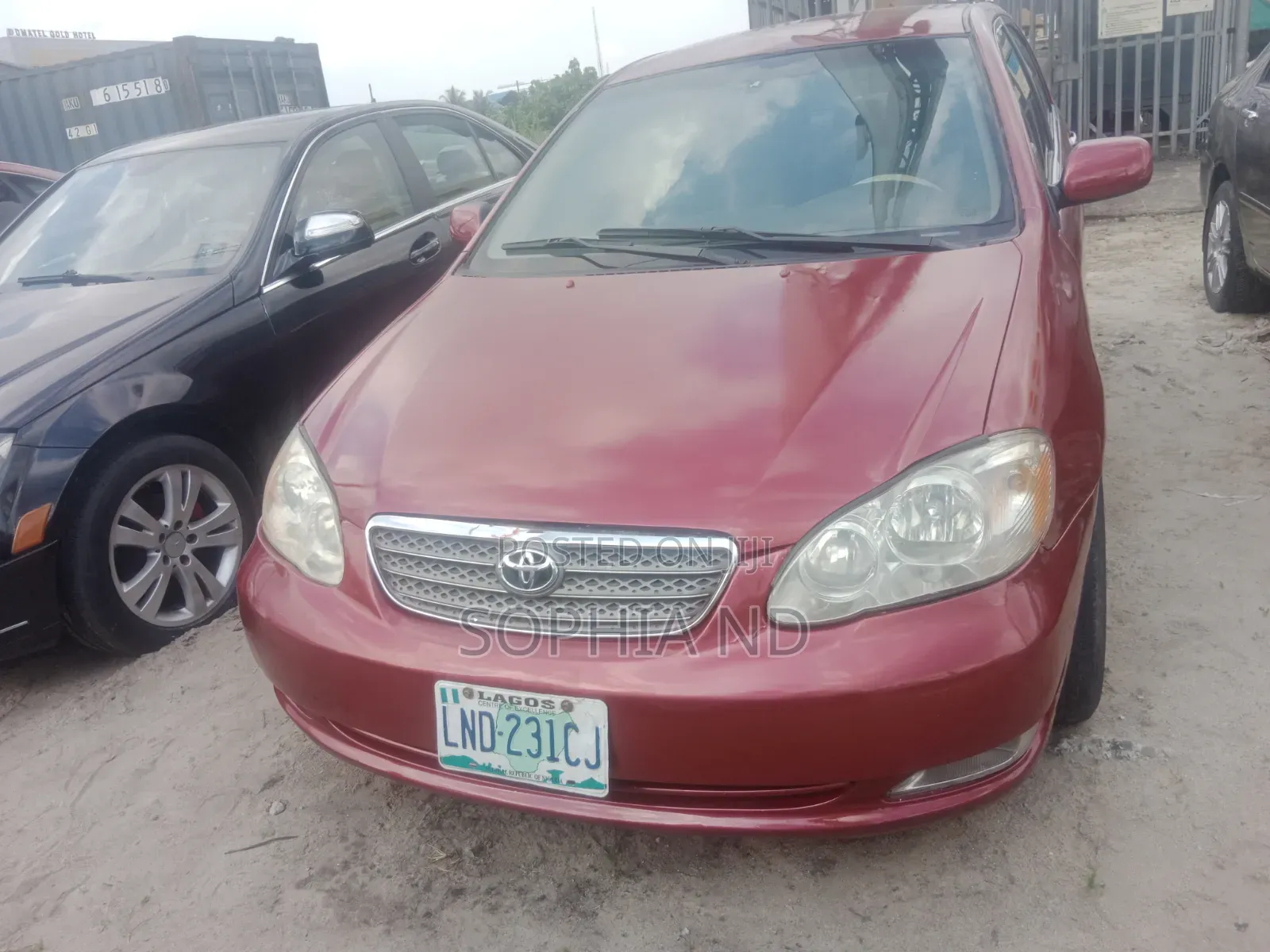 Toyota Corolla 2005 Red