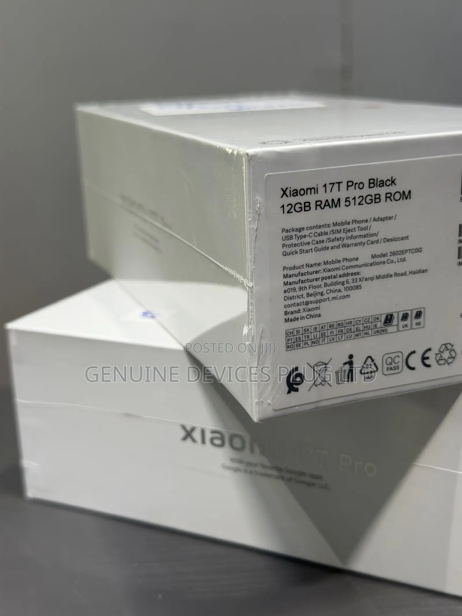 New Xiaomi 17T Pro 512 GB Black