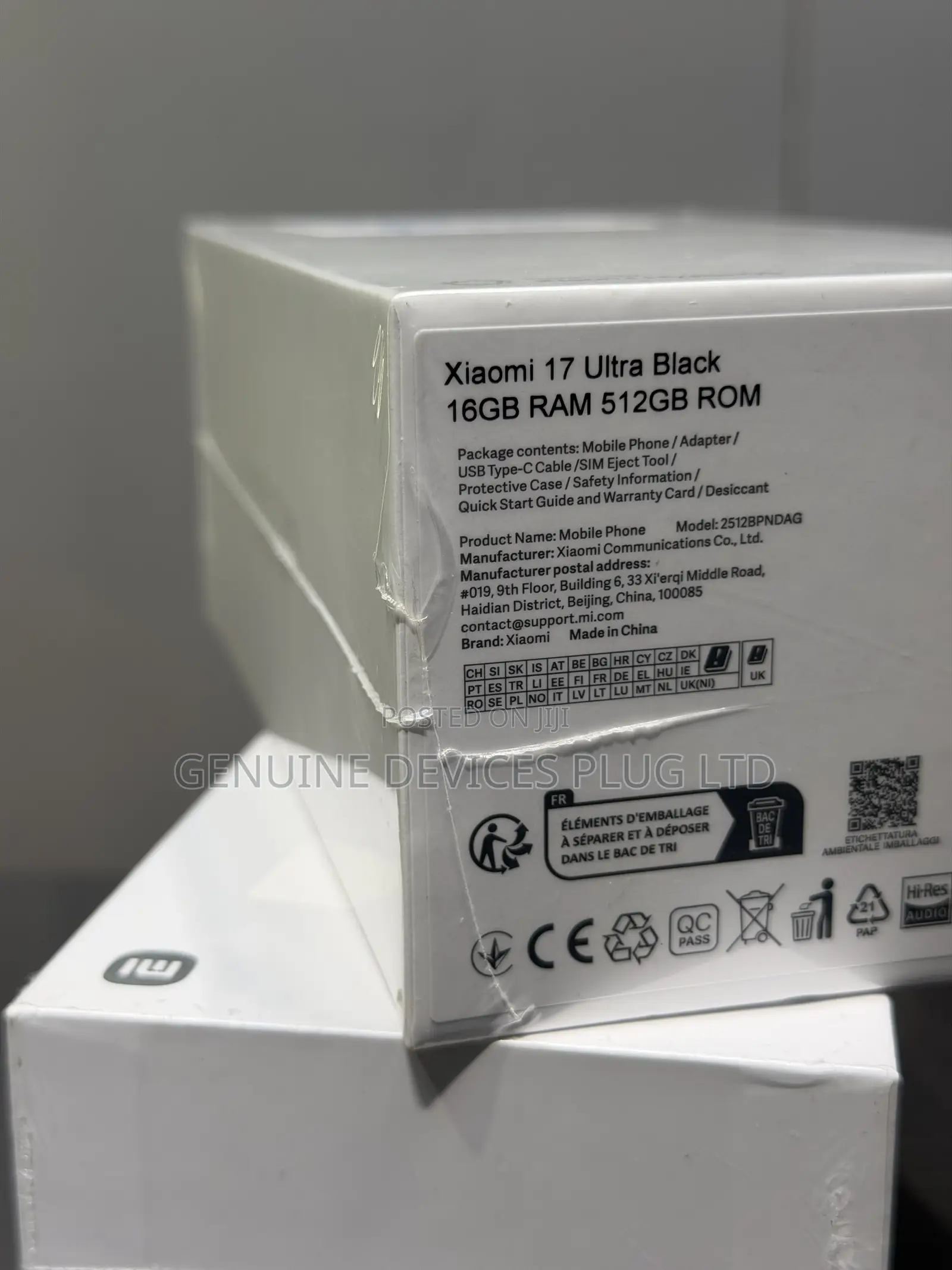 New Xiaomi 17 Ultra 512 GB Black